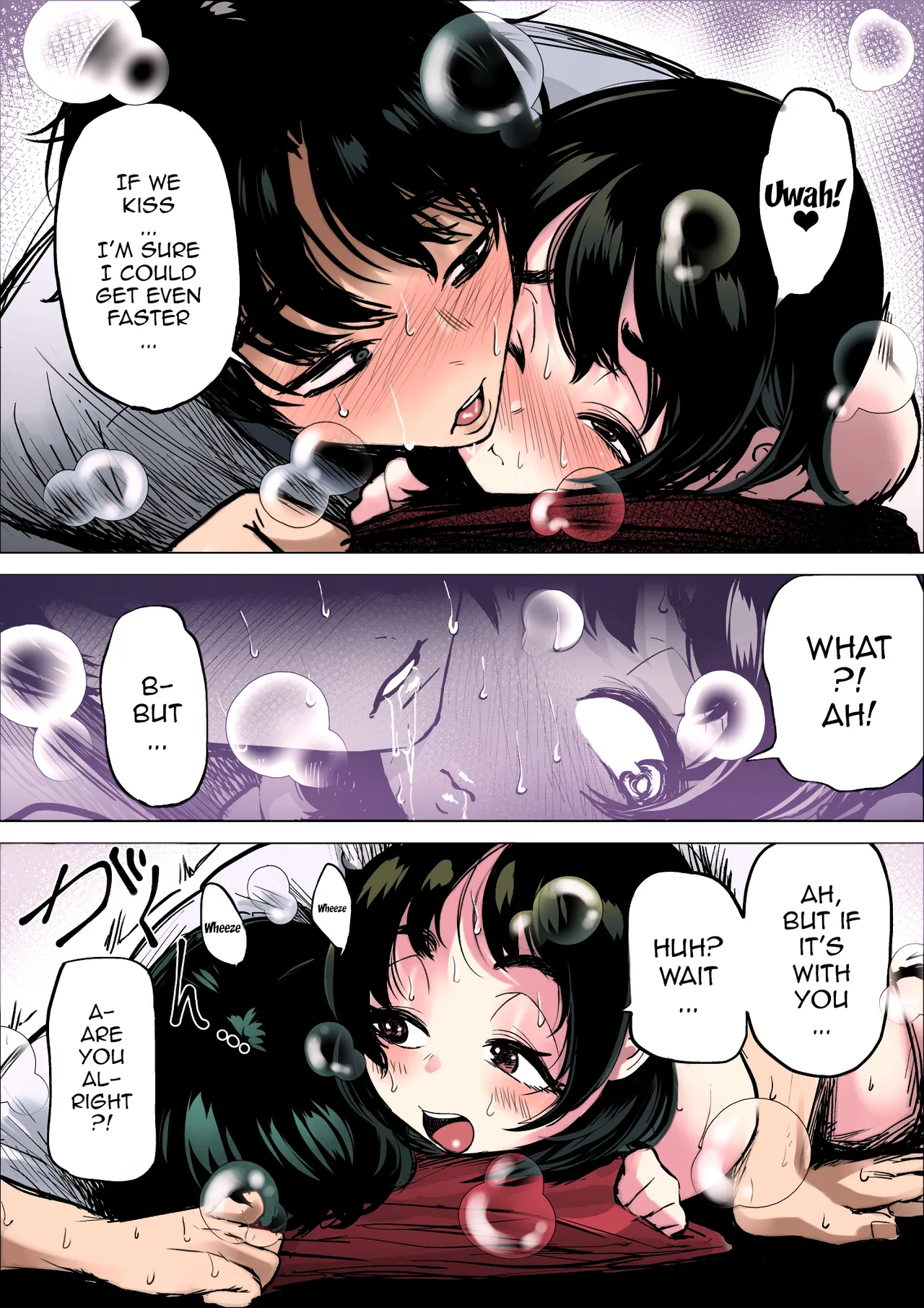 Hayaku Hashiru Tame nara Nandemo Shite Kureru Rikujoubu no Manager | The Track And Field Club Manager Lets Me Do Whatever I Want To Her If It Makes Me Run Faster page 41 original parody - sweating big breasts hentai manga - read online free