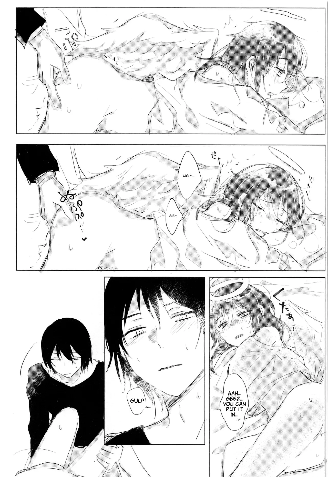 Sono Hitomi de Nomihoshite page 11 featuring angel devil chainsaw man parody - wings condom hentai manga - read online free