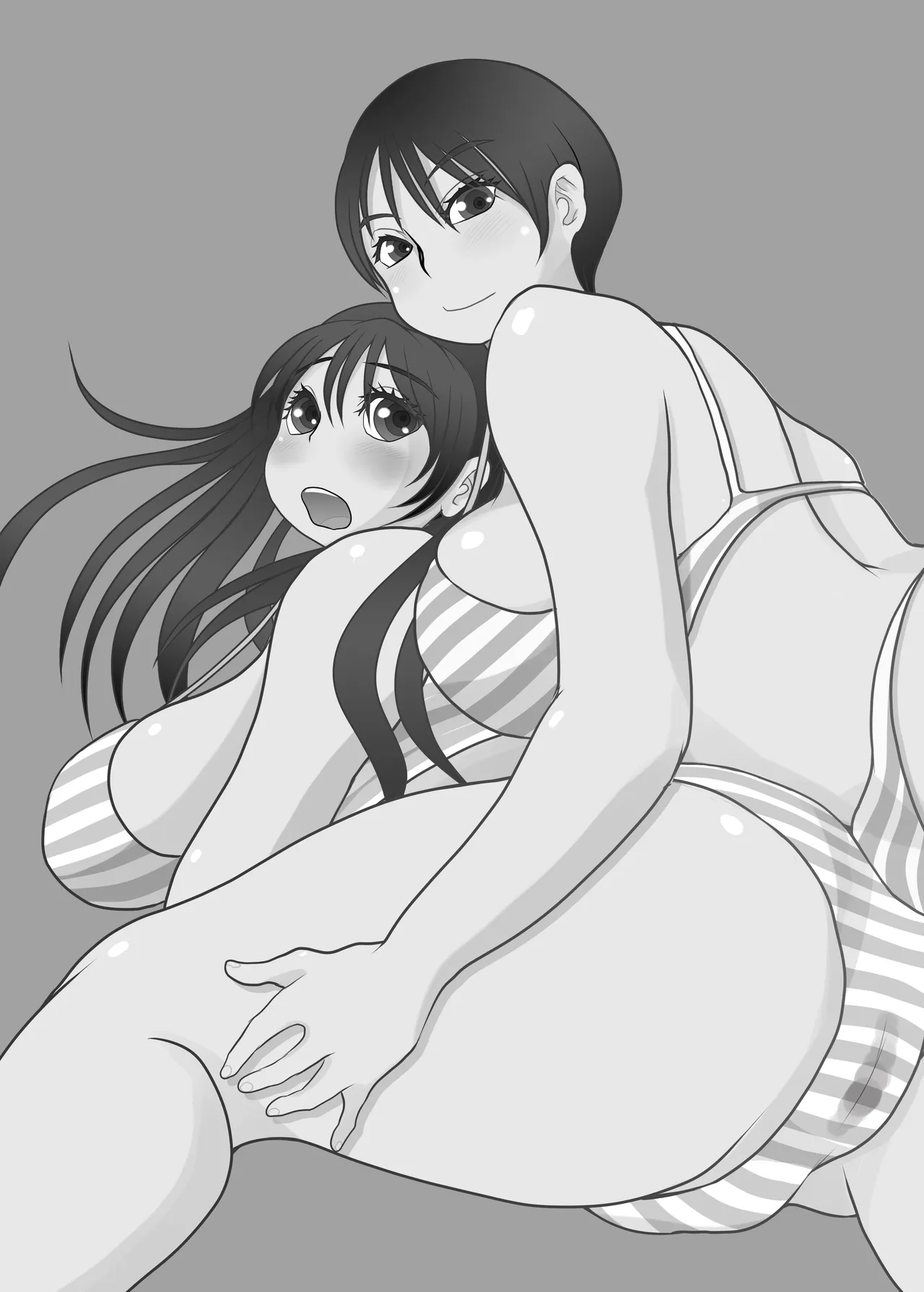 Futa × Futa Soushuuhen H page 60 original parody - big breasts twintails hentai manga - read online free