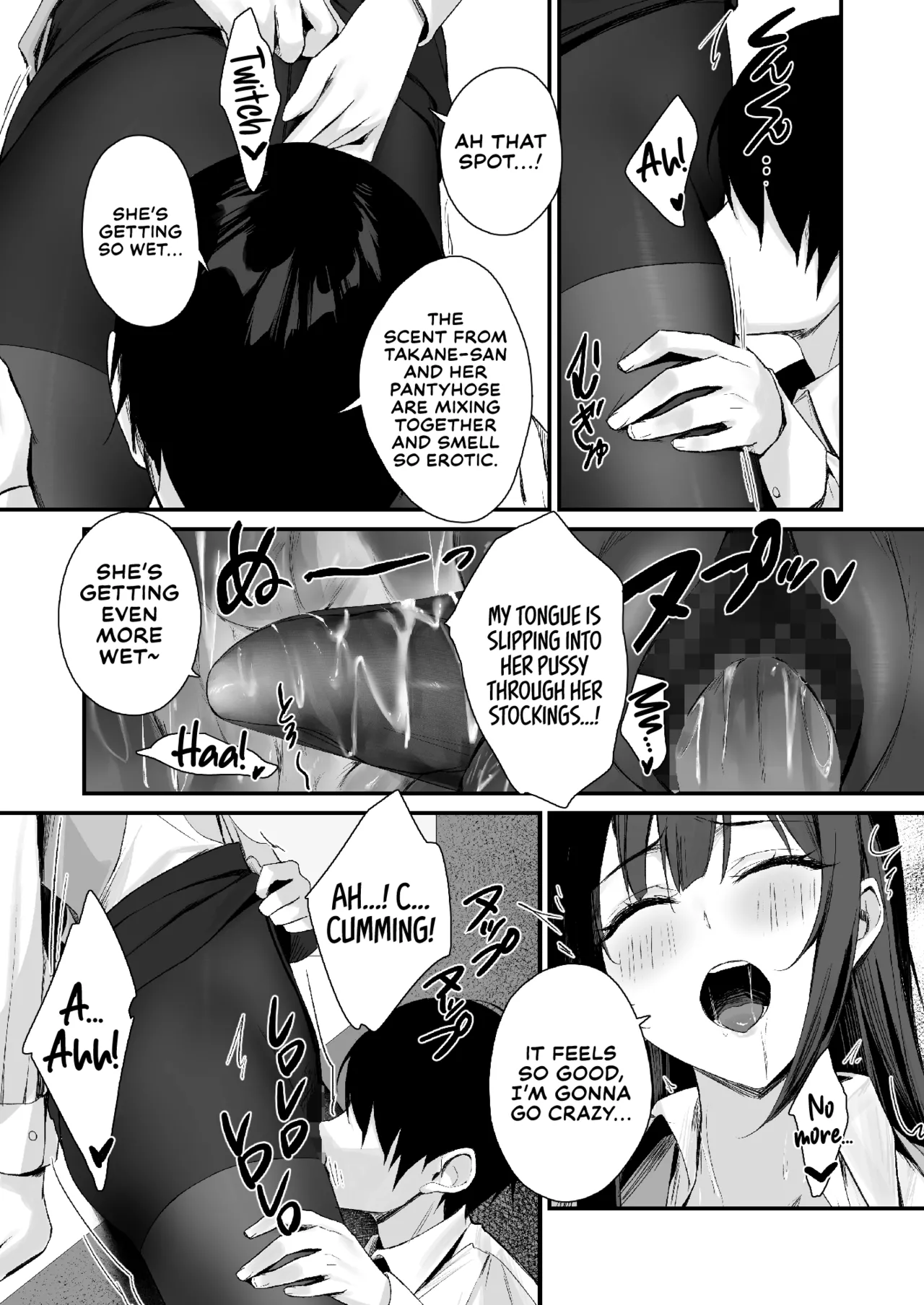 PanSto Fetish demo Ii desu ka...? | Would You Like Me Even if I Had a Pantyhose Fetish…? page 16 original parody - business suit unusual pupils hentai manga - read online free