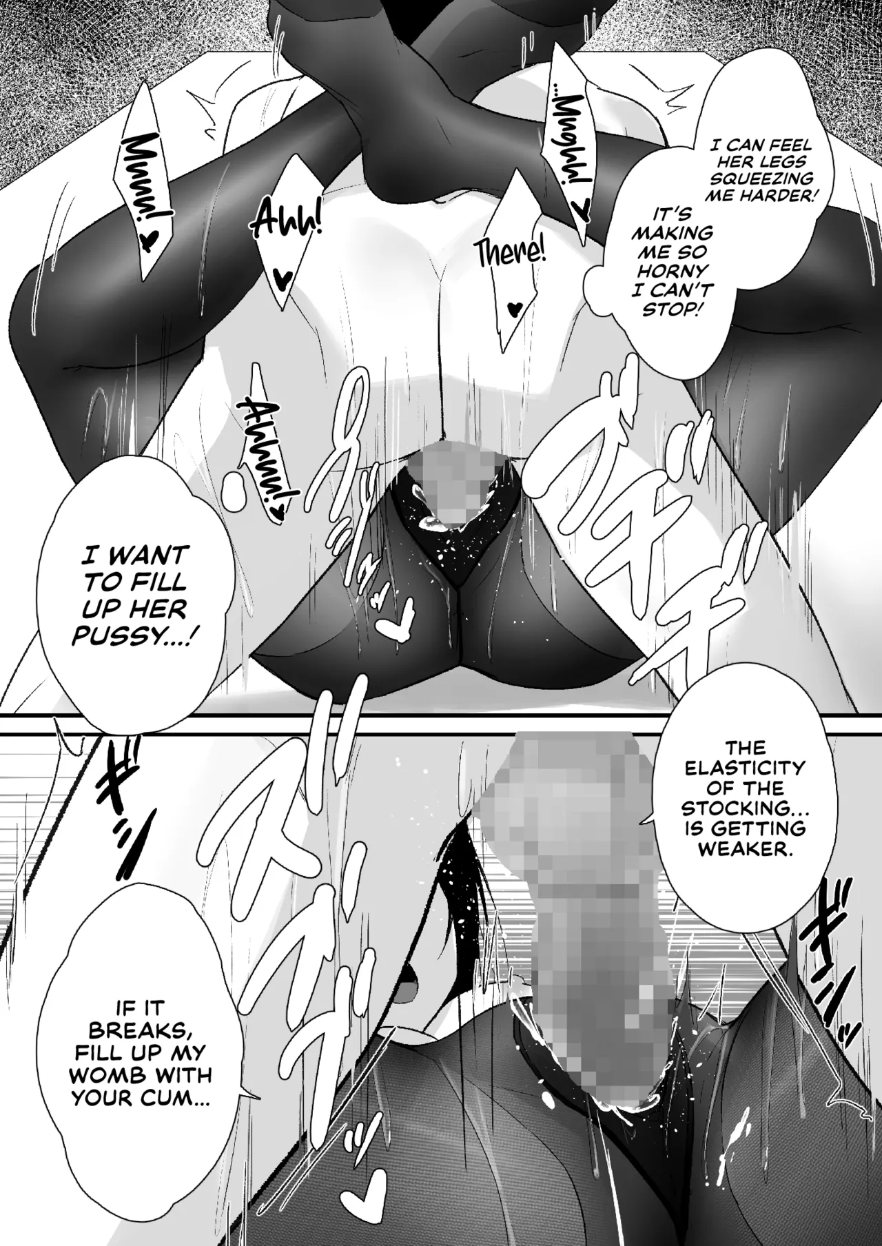 PanSto Fetish demo Ii desu ka...? | Would You Like Me Even if I Had a Pantyhose Fetish…? page 33 original parody - business suit unusual pupils hentai manga - read online free