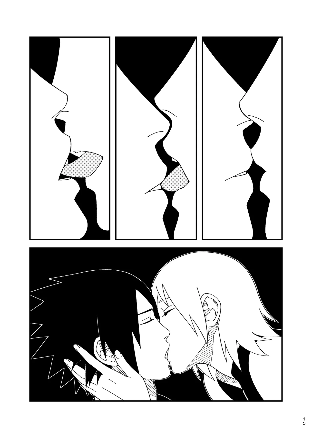 I Will Love You. page 14 featuring sasuke uchiha naruto parody - sole female femdom hentai manga - read online free