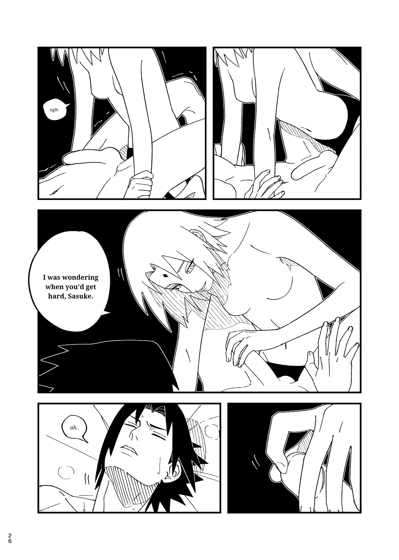I Will Love You. page 25 featuring sasuke uchiha naruto parody - sole female femdom hentai manga - read online free