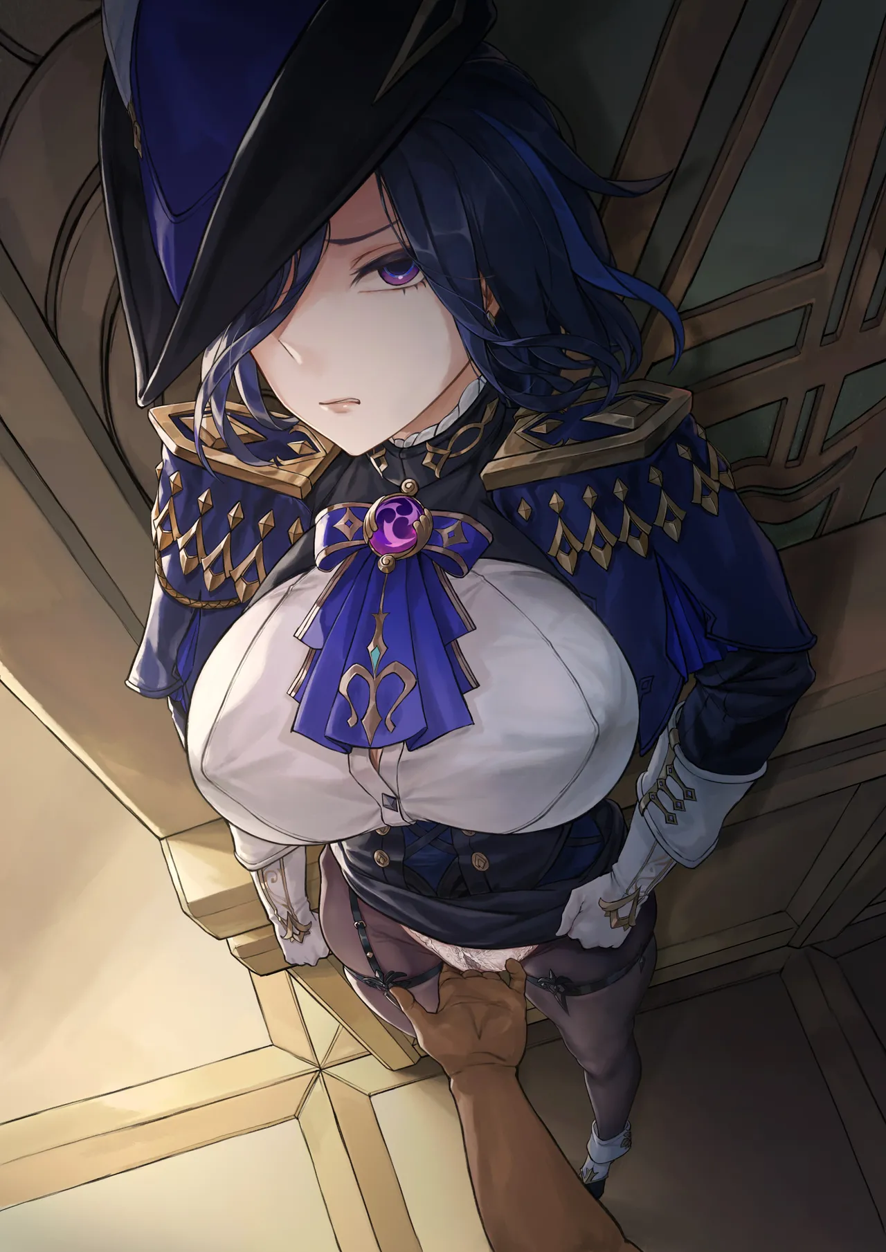 克洛琳德 page 59 featuring clorinde genshin impact parody - uncensored masturbation hentai manga - read online free