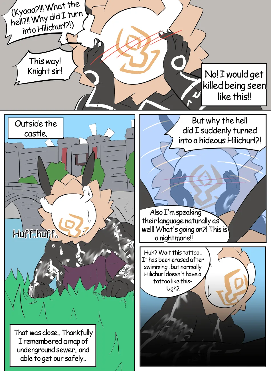 Genshin TSF: Imposter page 13 featuring jean gunnhildr genshin impact parody - transformation bondage hentai manga - read online free