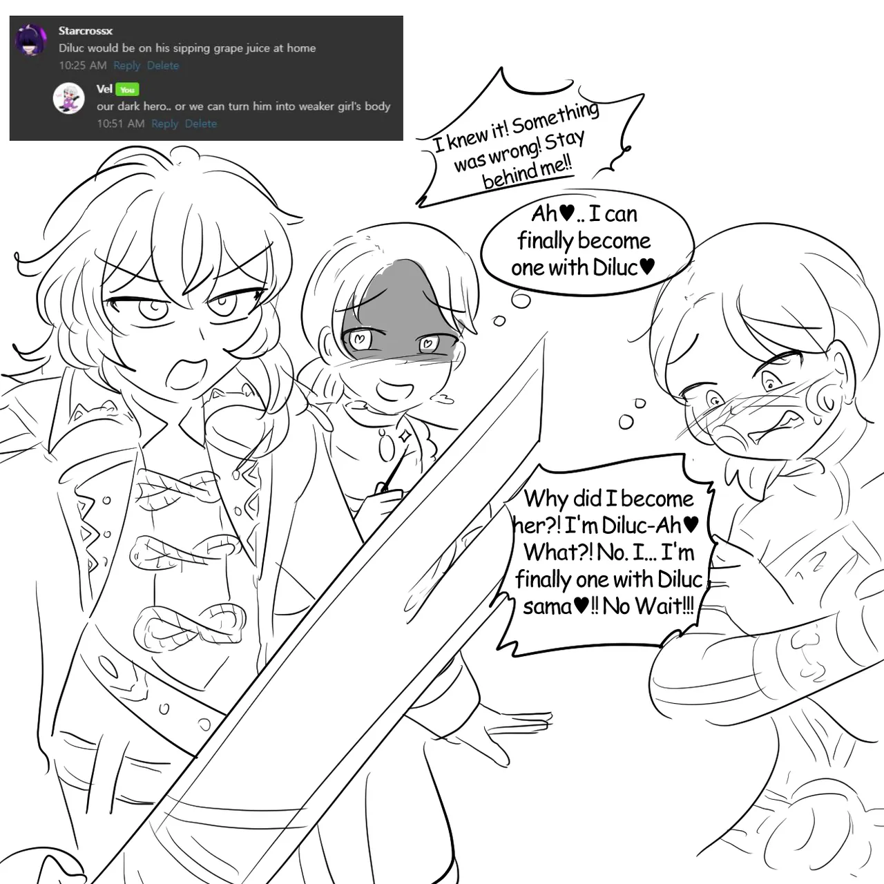 Genshin TSF: Imposter page 42 featuring jean gunnhildr genshin impact parody - transformation bondage hentai manga - read online free