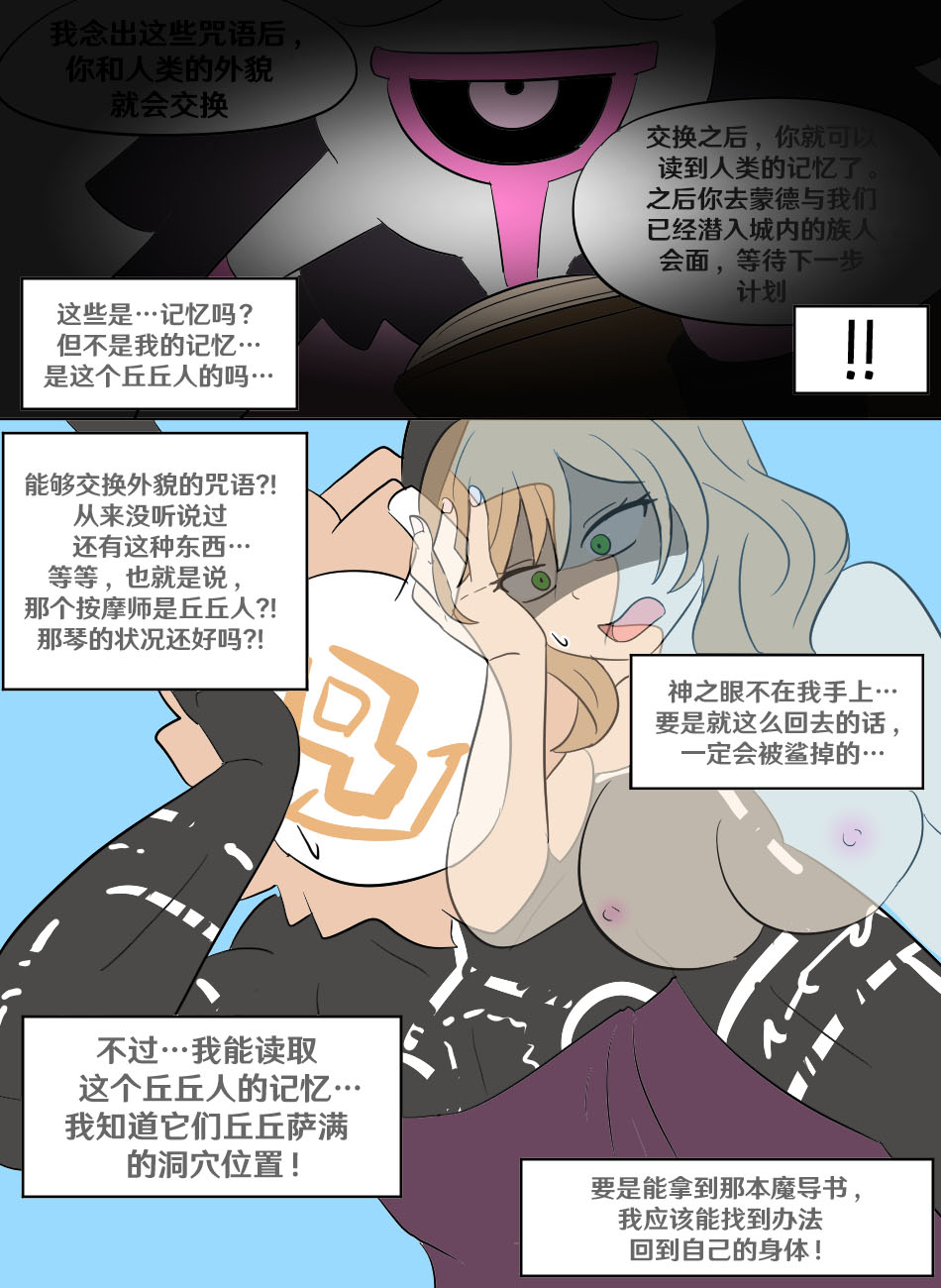 Genshin TSF: Imposter page 14 featuring jean gunnhildr genshin impact parody - transformation full censorship hentai manga - read online free