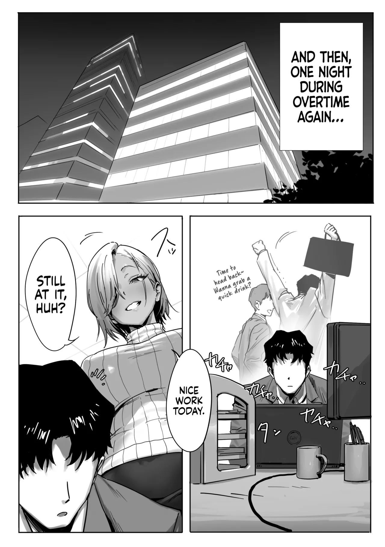 Onna Gyaru Joushi to Furin Suru Hanashi 2 | Having an Affair with My Blonde Bombshell Boss – Part 2 page 16 original parody - sole female sole male hentai manga - read online free