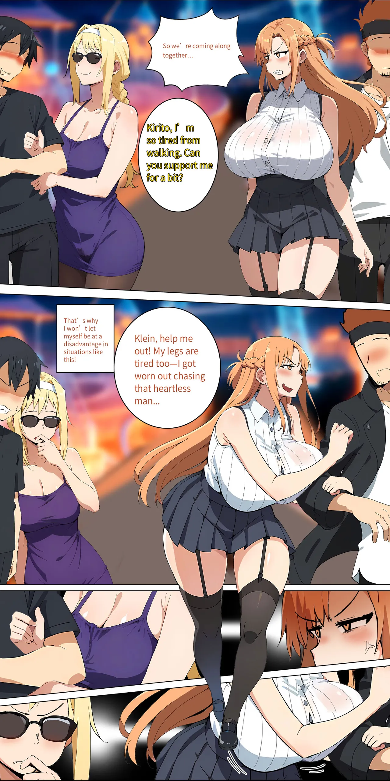 Asuna family 1-42 page 148 featuring yui sword art online parody - milf big breasts hentai manga - read online free