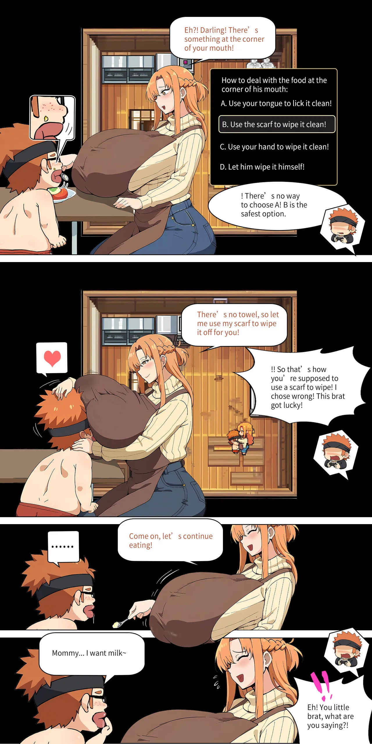 Asuna family 1-42 page 197 featuring yui sword art online parody - milf big breasts hentai manga - read online free