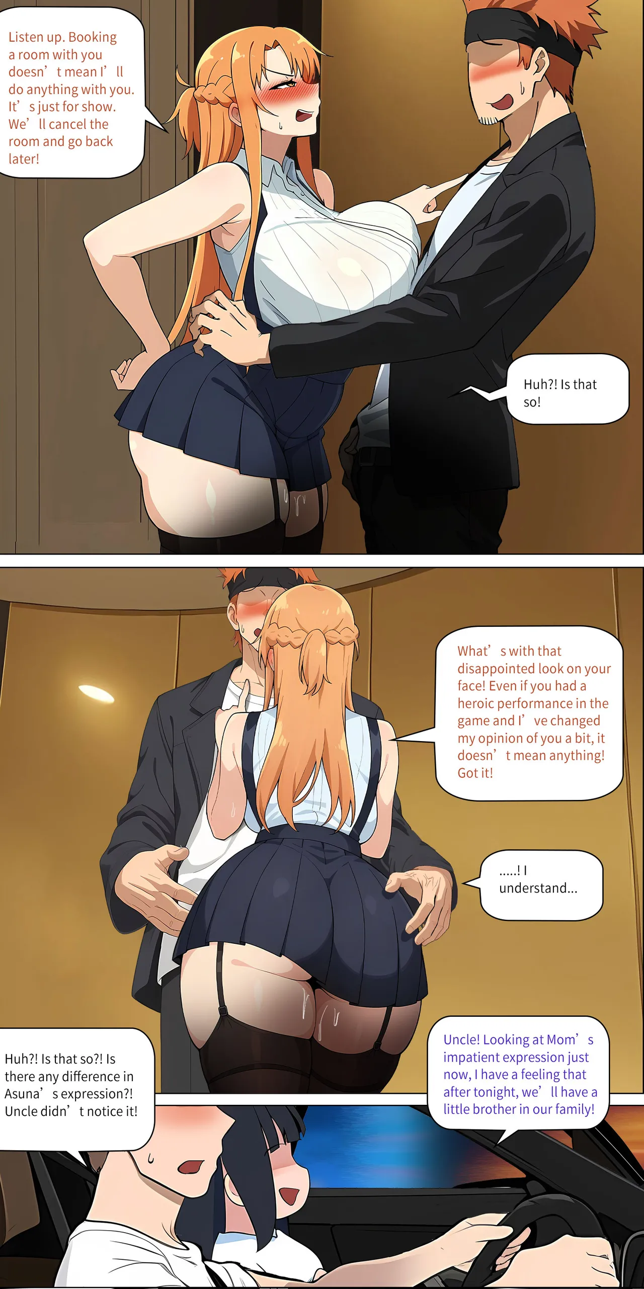 Asuna family 1-42 page 300 featuring yui sword art online parody - milf big breasts hentai manga - read online free