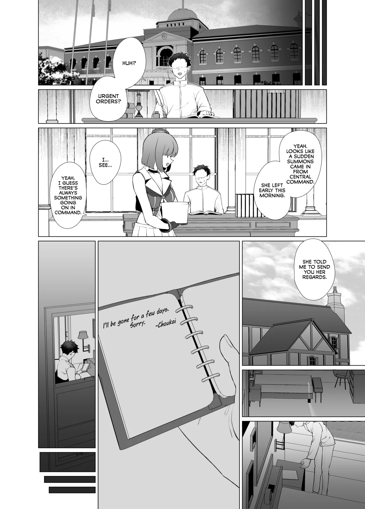 Watashi ga Kowareta Hi page 29 featuring choukai kantai collection parody - sole female sole male hentai manga - read online free