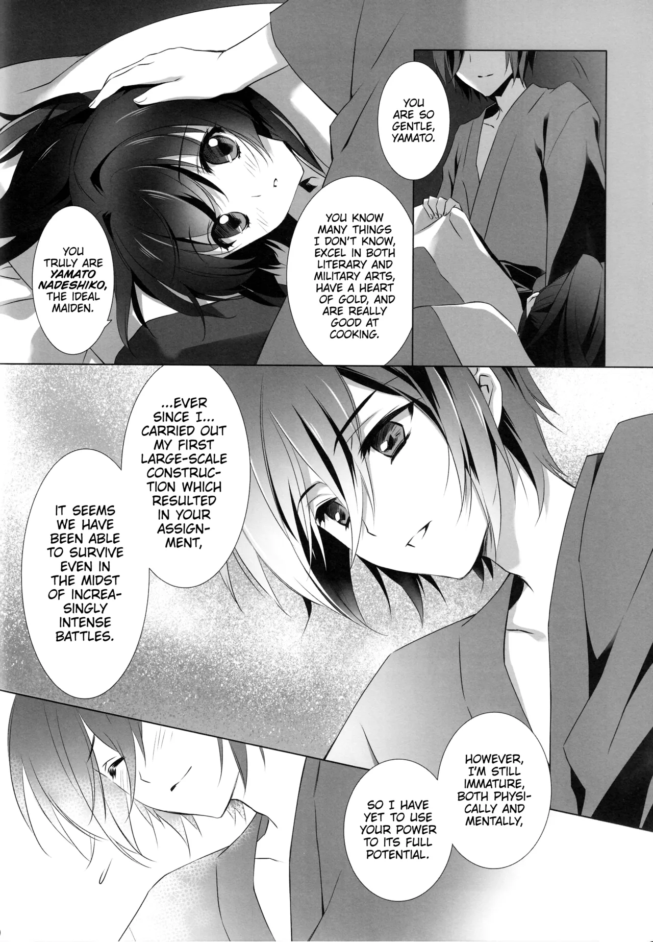 Oyome-san ni Shite Kudasai｜Please Make Me Your Wife page 12 featuring yamato kantai collection parody - sole female sole male hentai manga - read online free