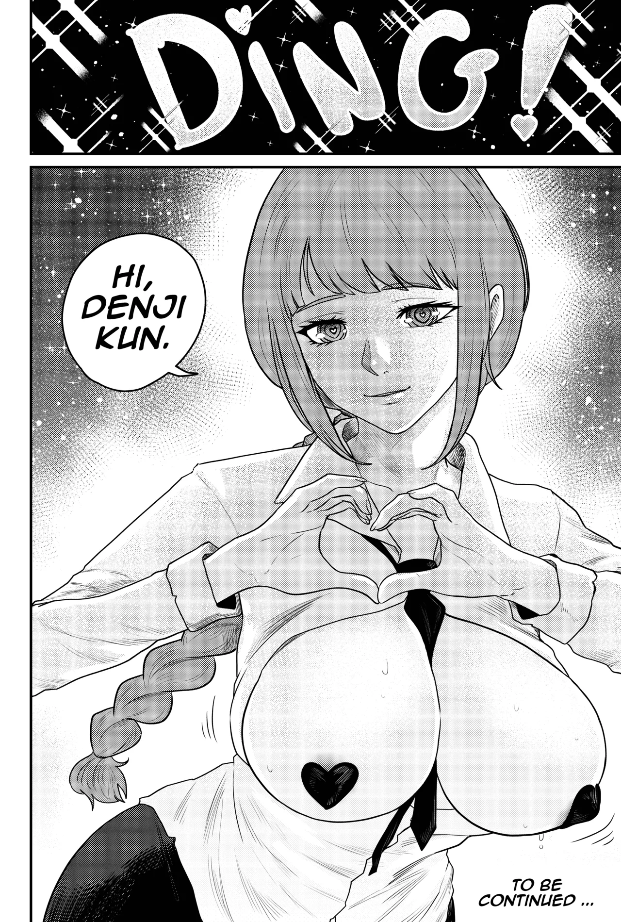 Chainsaw SEX page 13 featuring denji chainsaw man parody - sweating scar hentai manga - read online free
