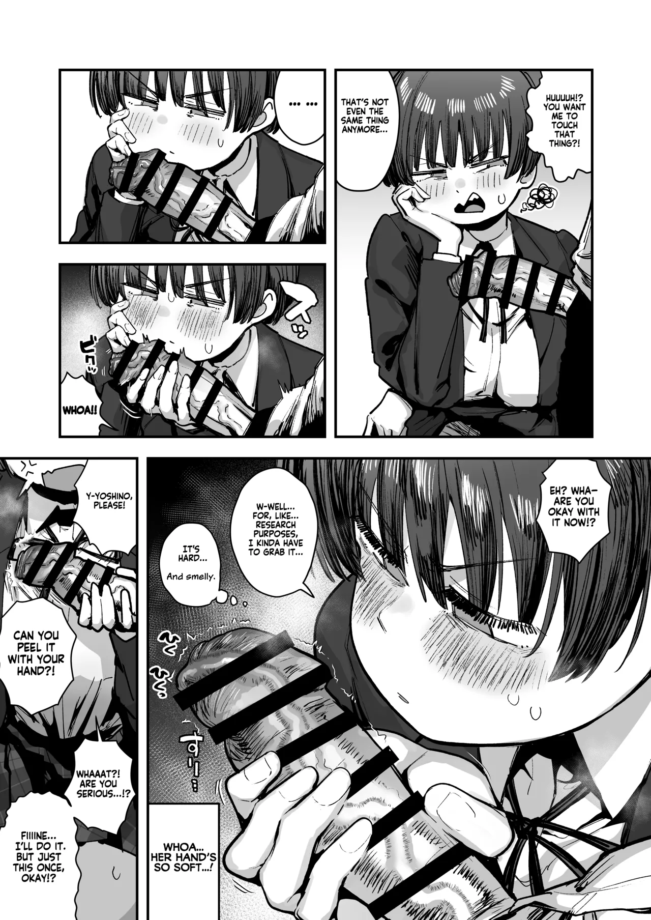 [Anon 2-okunen] Ittai Dou Natte Shimau no ka!? (Chinkasu shuu Okazu ni Onanie Saremasu) | What the hell will happen?! (She's gonna finger herself while sniffing my smegma stench!) [English] [KM_42] [Ongoing] page 103 original parody - sole female sole male hentai manga - read online free