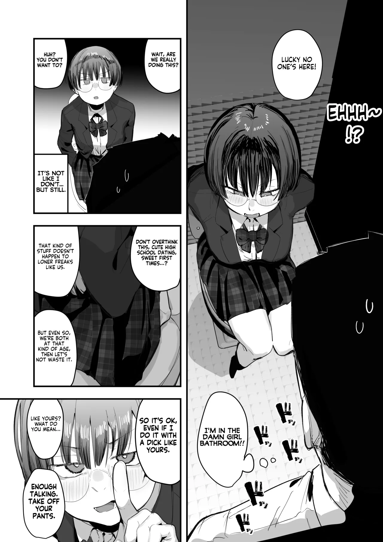 [Anon 2-okunen] Ittai Dou Natte Shimau no ka!? (Chinkasu shuu Okazu ni Onanie Saremasu) | What the hell will happen?! (She's gonna finger herself while sniffing my smegma stench!) [English] [KM_42] [Ongoing] page 9 original parody - sole female sole male hentai manga - read online free