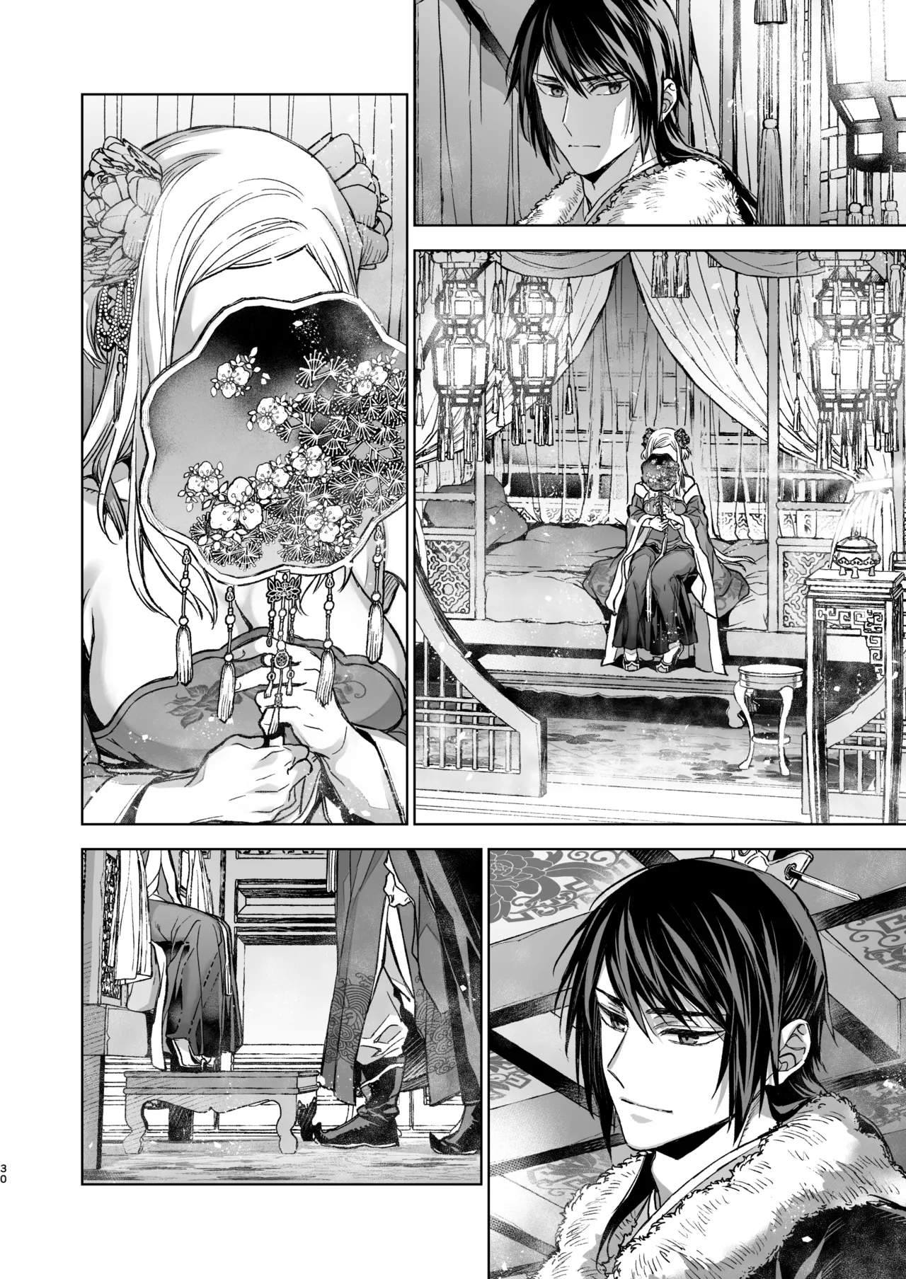 Enran Keichuu Kowa・Kouden5 | 燕岚闺中顾话・后传5 page 30 original parody - big breasts nakadashi hentai manga - read online free