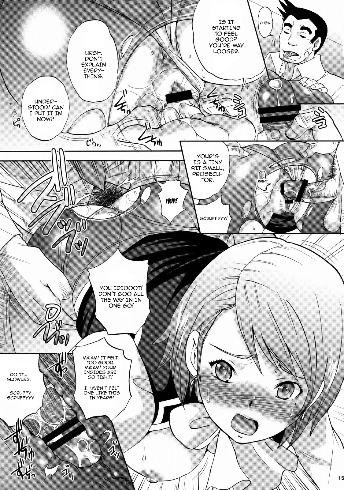Gyakuten Ranbu Second | Wild Turnabout Dance Second page 14 featuring franziska von karma ace attorney parody - nakadashi big breasts hentai manga - read online free