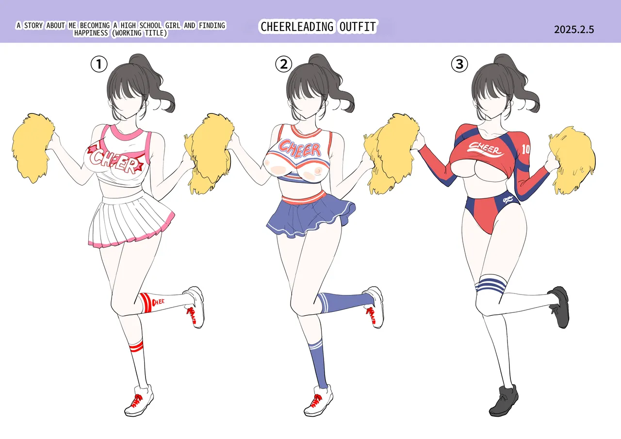 Boku ga JK ni Natte Shiawase ni Naru Hanashi | The Story of How I Became a High School Girl and Became Happy page 42 original parody - big breasts unusual pupils hentai manga - read online free