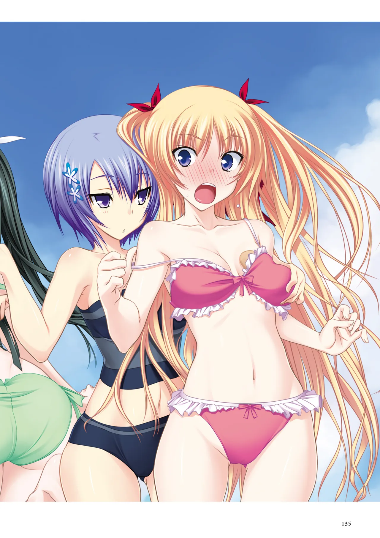 Maji de Watashi ni Koi Shinasai Visual Fan Book page 137 maji de watashi ni koi shinasai parody - artbook mosaic censorship hentai manga - read online free