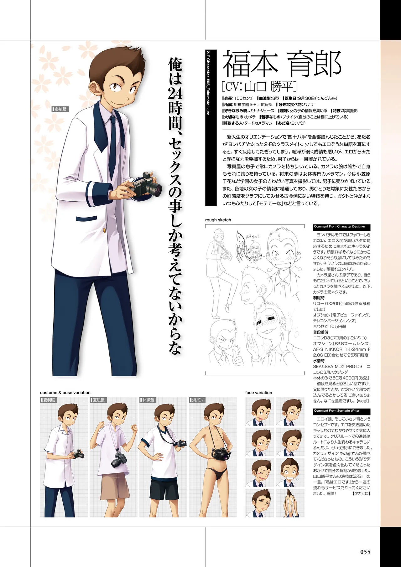 Maji de Watashi ni Koi Shinasai Visual Fan Book page 57 maji de watashi ni koi shinasai parody - artbook mosaic censorship hentai manga - read online free