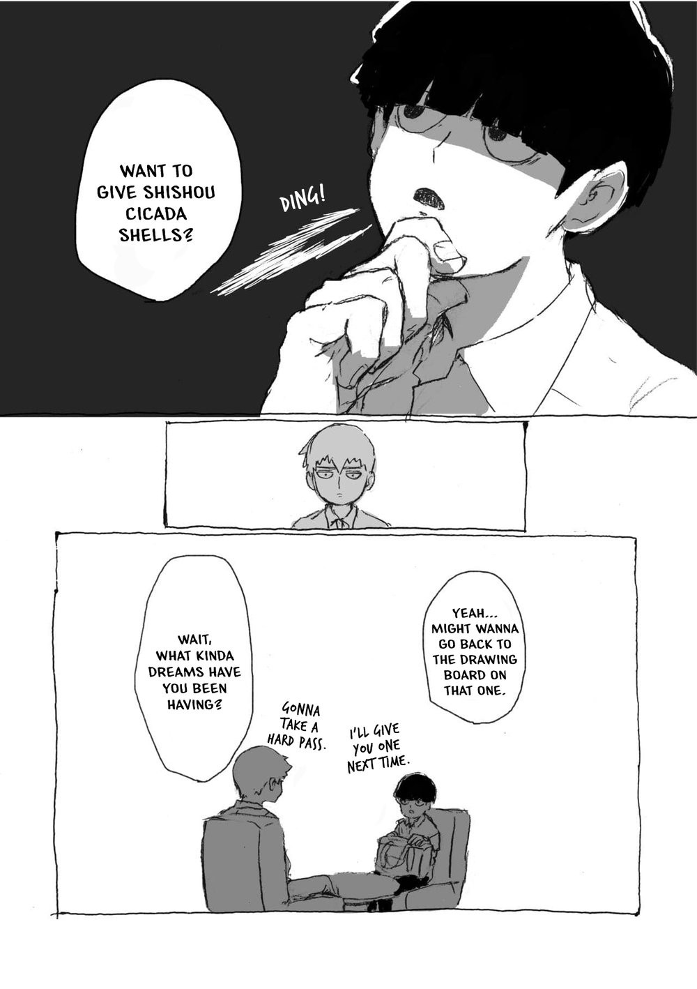 Yumeno Hotori, Natsuno Hate - Mob Psycho 100 DJ - Page 14