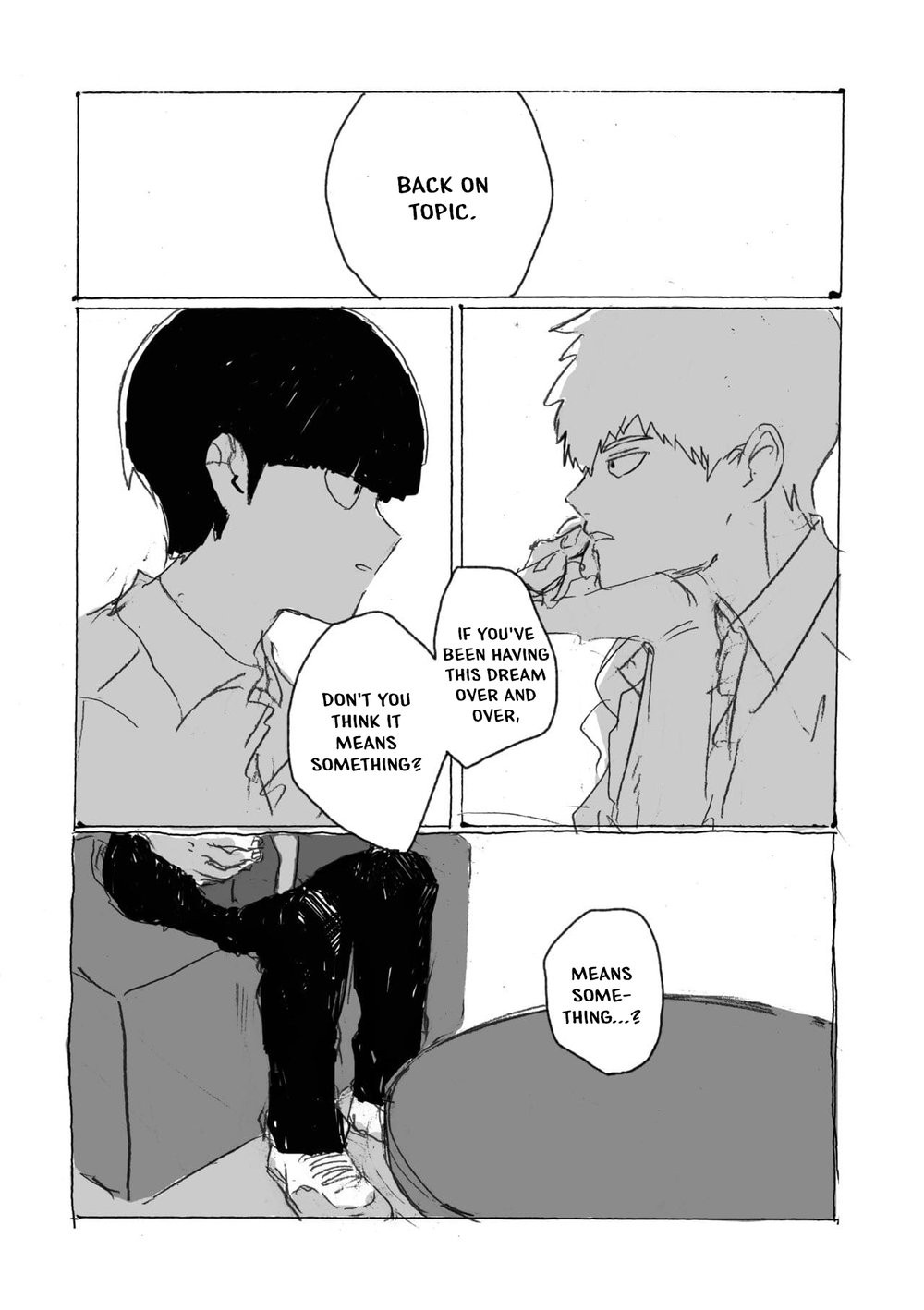 Yumeno Hotori, Natsuno Hate - Mob Psycho 100 DJ - Page 15