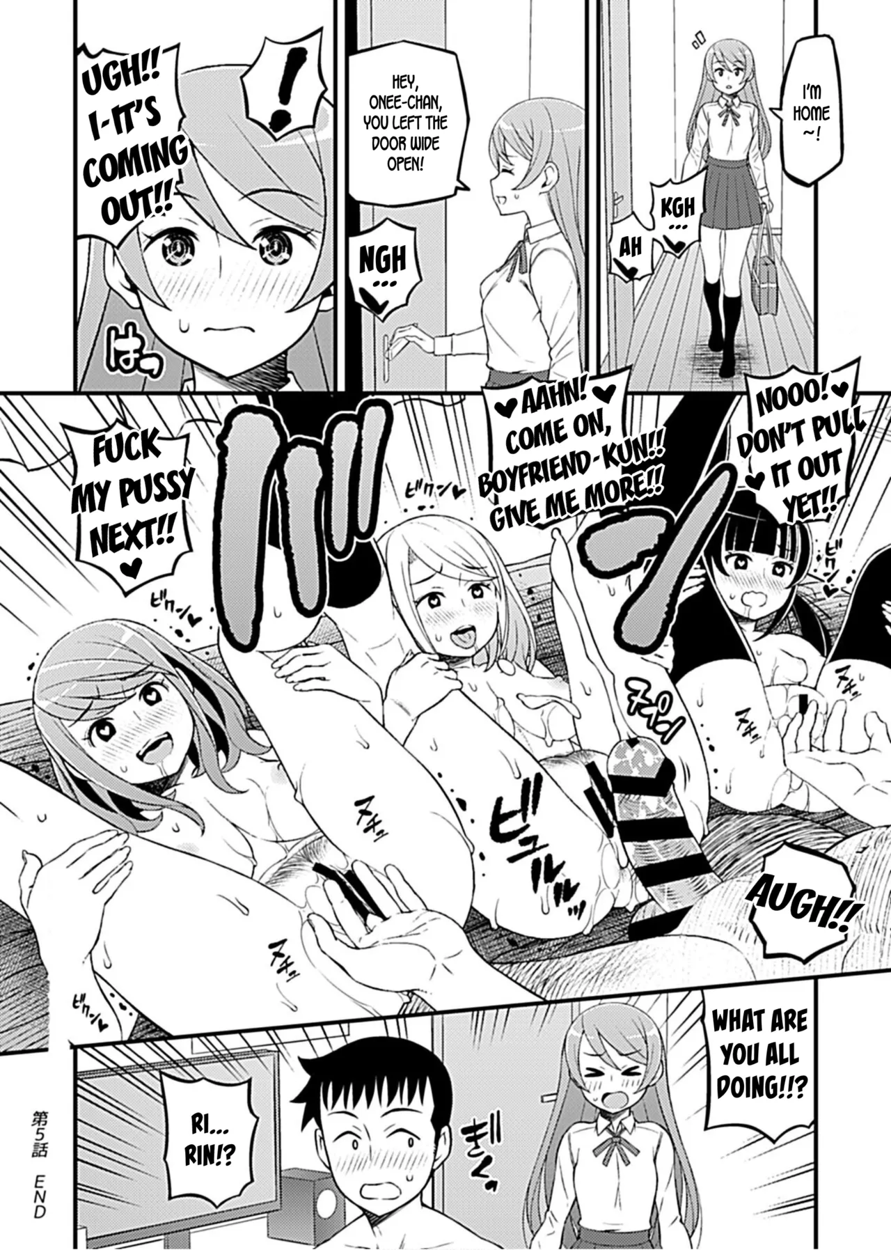 [Moririn-Monson] Kanojo no Gal na Onee-san ni Sasowareta node Shimashita. Ch. 5 | My Girlfriend's Gal-like Onee-san Seduced Me and We had Sex Ch. 5 (COMIC GEE Vol.5) [English] page 17 - sole male big penis hentai manga - read online free