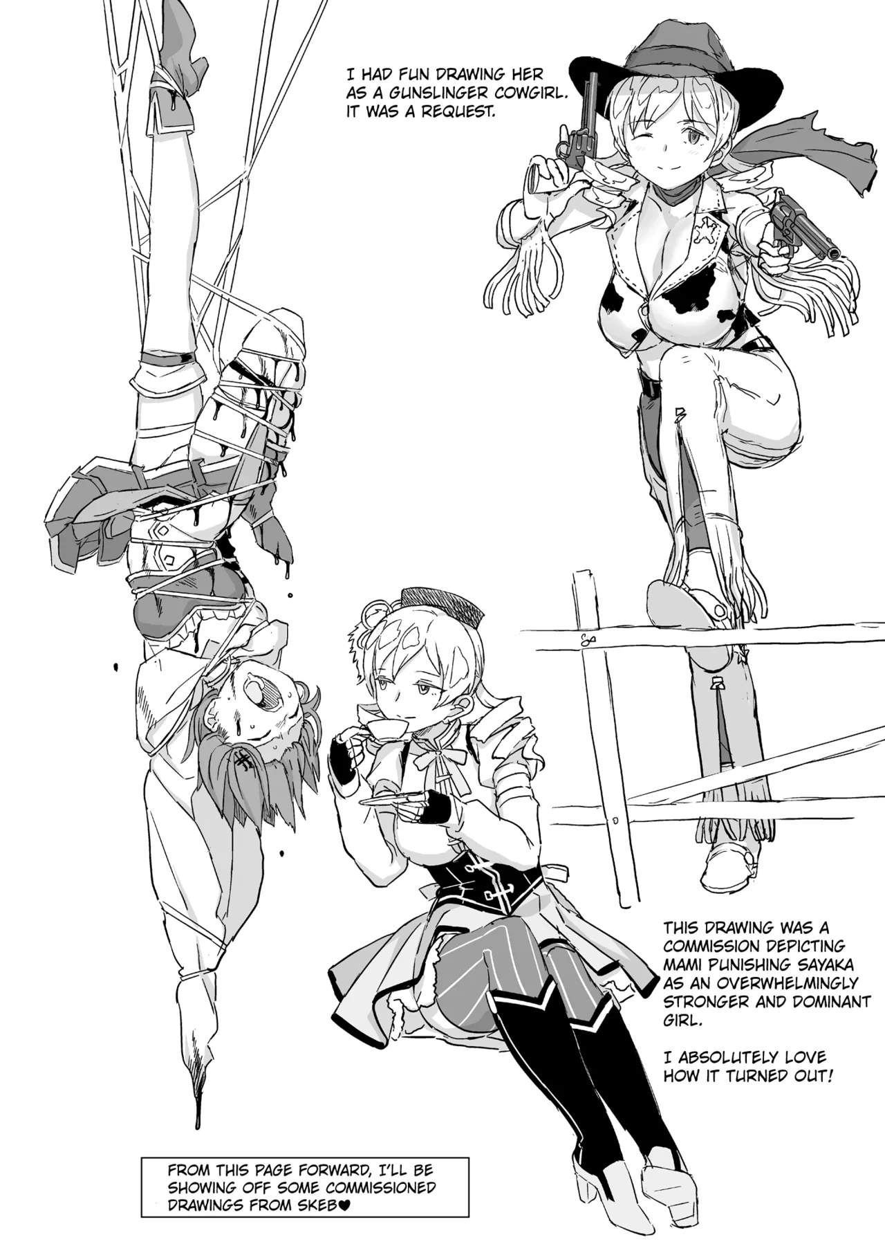 Tomoe Mami X-gakusei Enjou Kousai page 49 featuring mami tomoe puella magi madoka magica parody - sole female sole male hentai manga - read online free