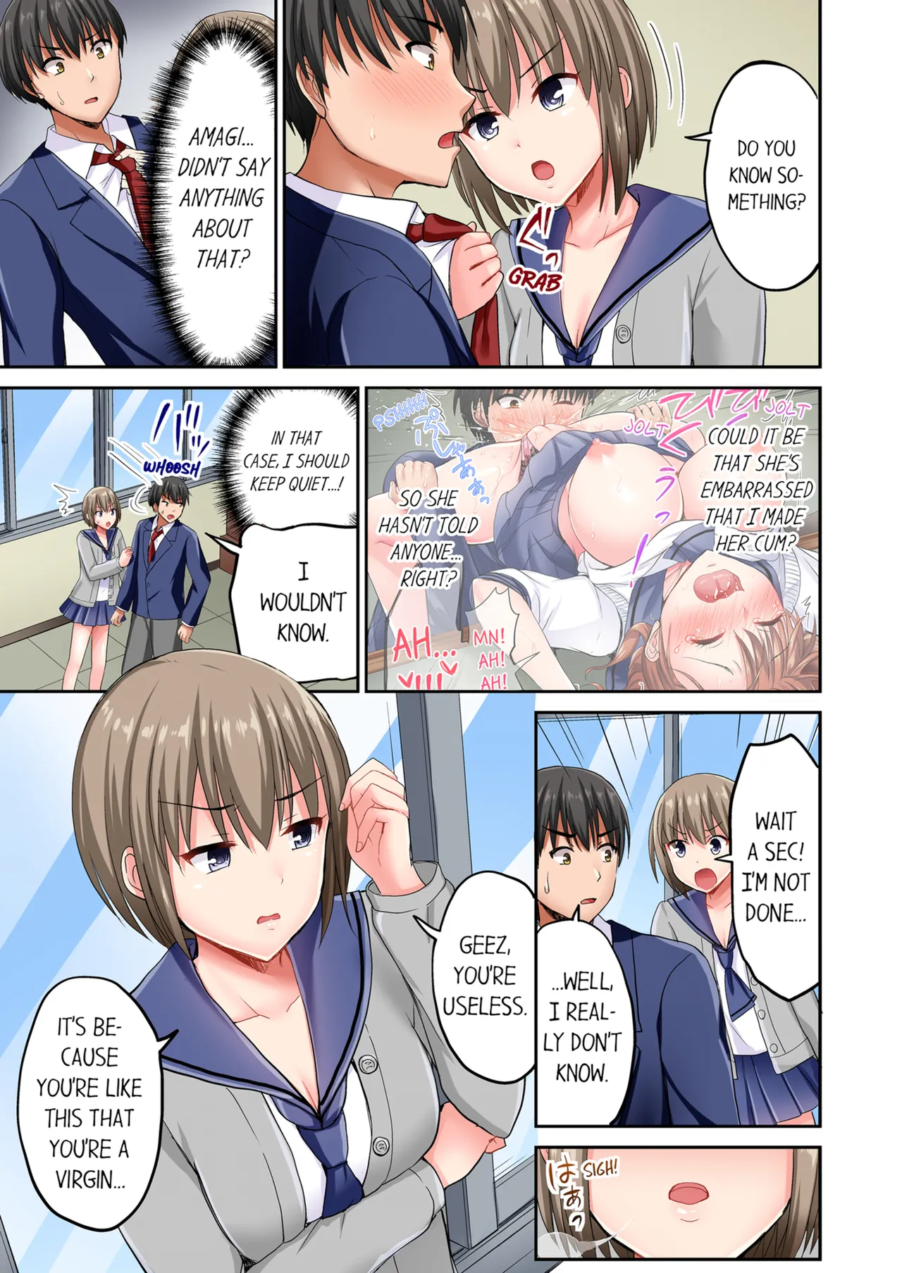Pashiri no Shita Teku, Yabaitte... ~ Ebi Sori Iki Suru Namaiki Gyaru | Bullied Boy's Tongue Revenge Vol.1-2 - Page 30