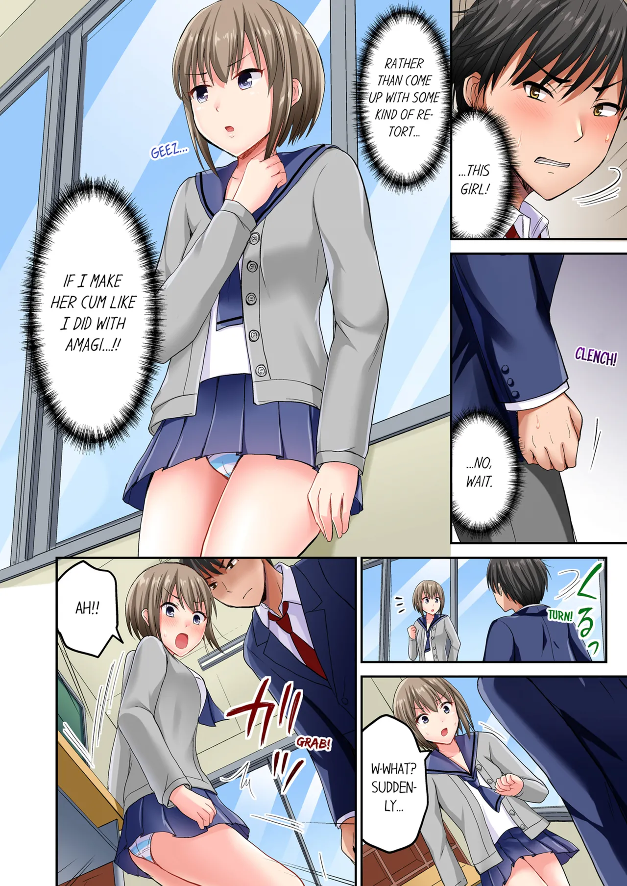 Pashiri no Shita Teku, Yabaitte... ~ Ebi Sori Iki Suru Namaiki Gyaru | Bullied Boy's Tongue Revenge Vol.1-2 - Page 31