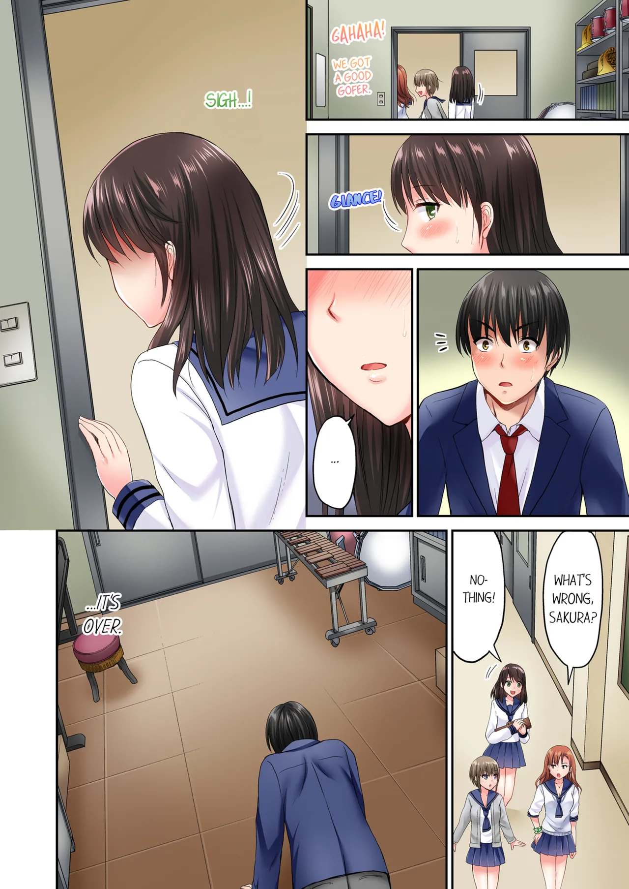 Pashiri no Shita Teku, Yabaitte... ~ Ebi Sori Iki Suru Namaiki Gyaru | Bullied Boy's Tongue Revenge Vol.1-2 - Page 9