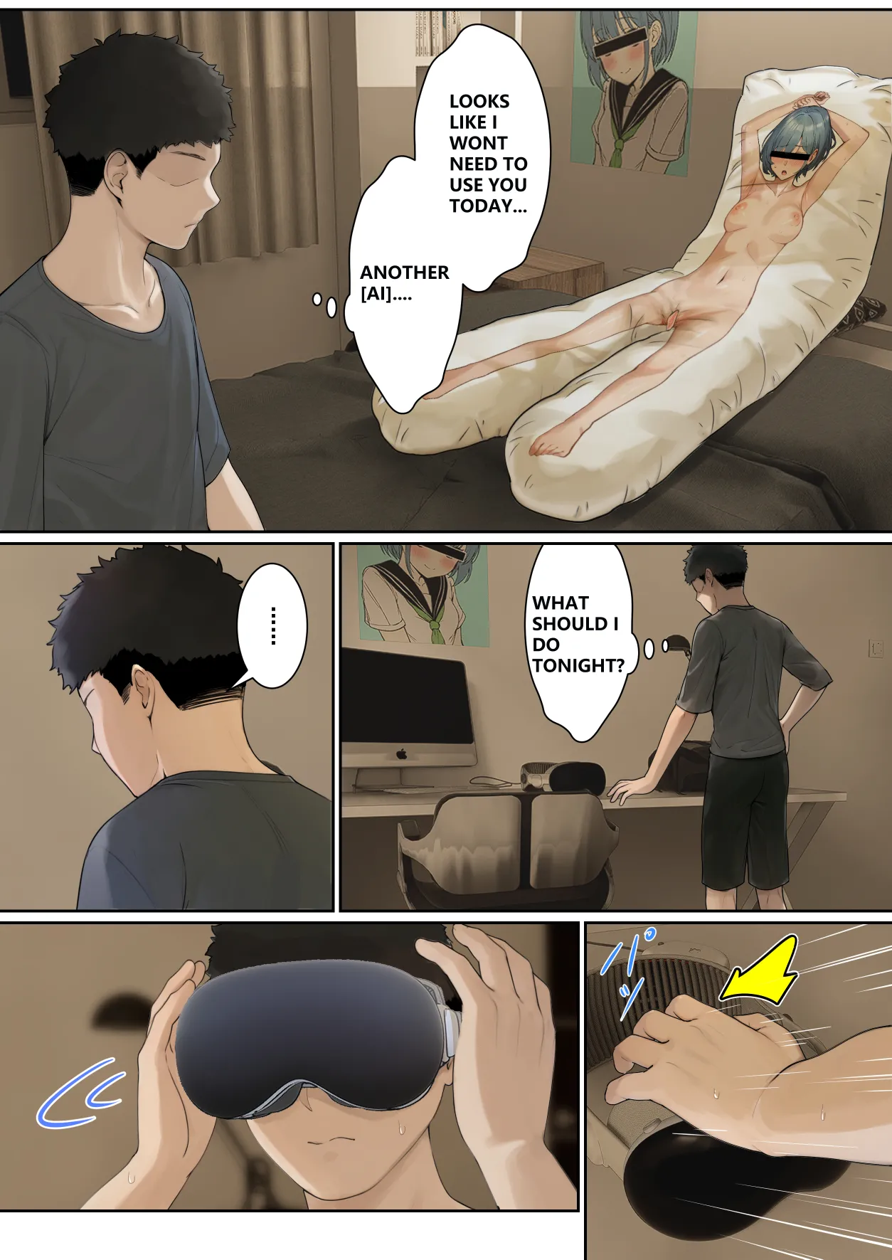 My AR glasses can see various stats about my foster sister?! page 108 original parody - inseki big breasts hentai manga - read online free