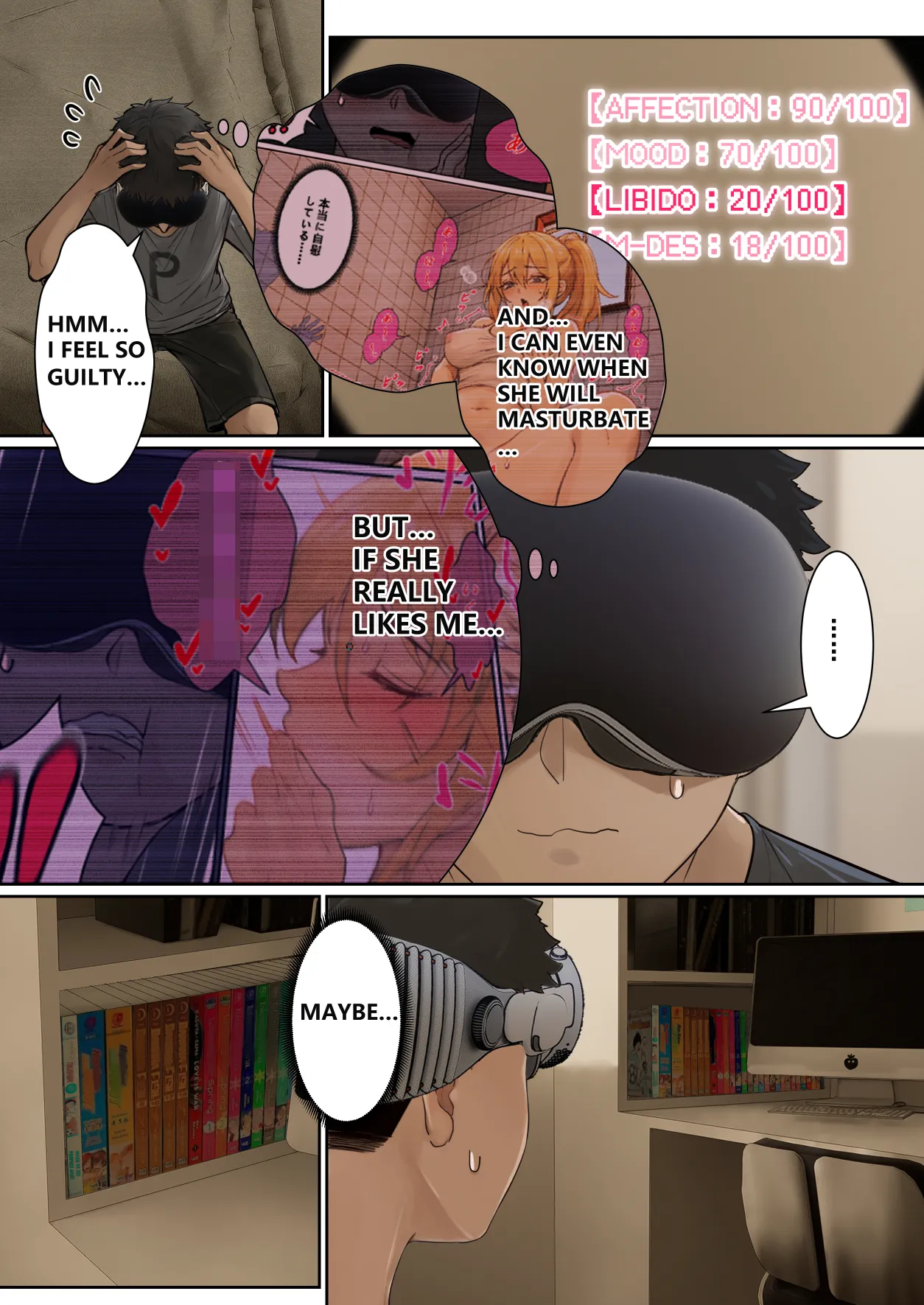 My AR glasses can see various stats about my foster sister?! page 29 original parody - sole female sole male hentai manga - read online free