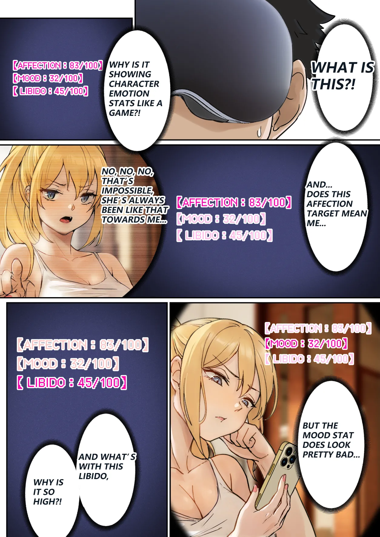 My AR glasses can see various stats about my foster sister?! page 9 original parody - sole female sole male hentai manga - read online free