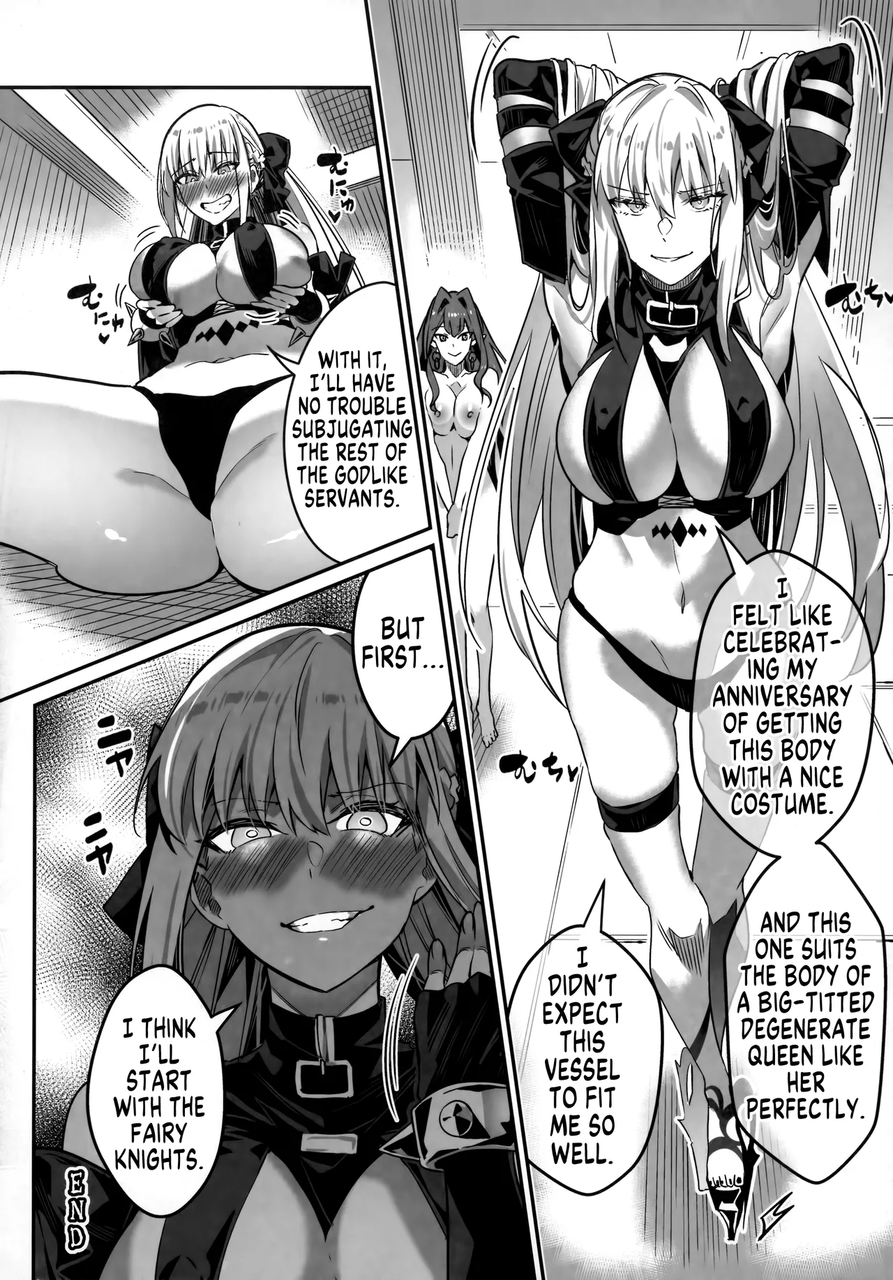Captured Fairy Queen page 10 featuring morgan le fay fate grand order parody - big breasts corruption hentai manga - read online free