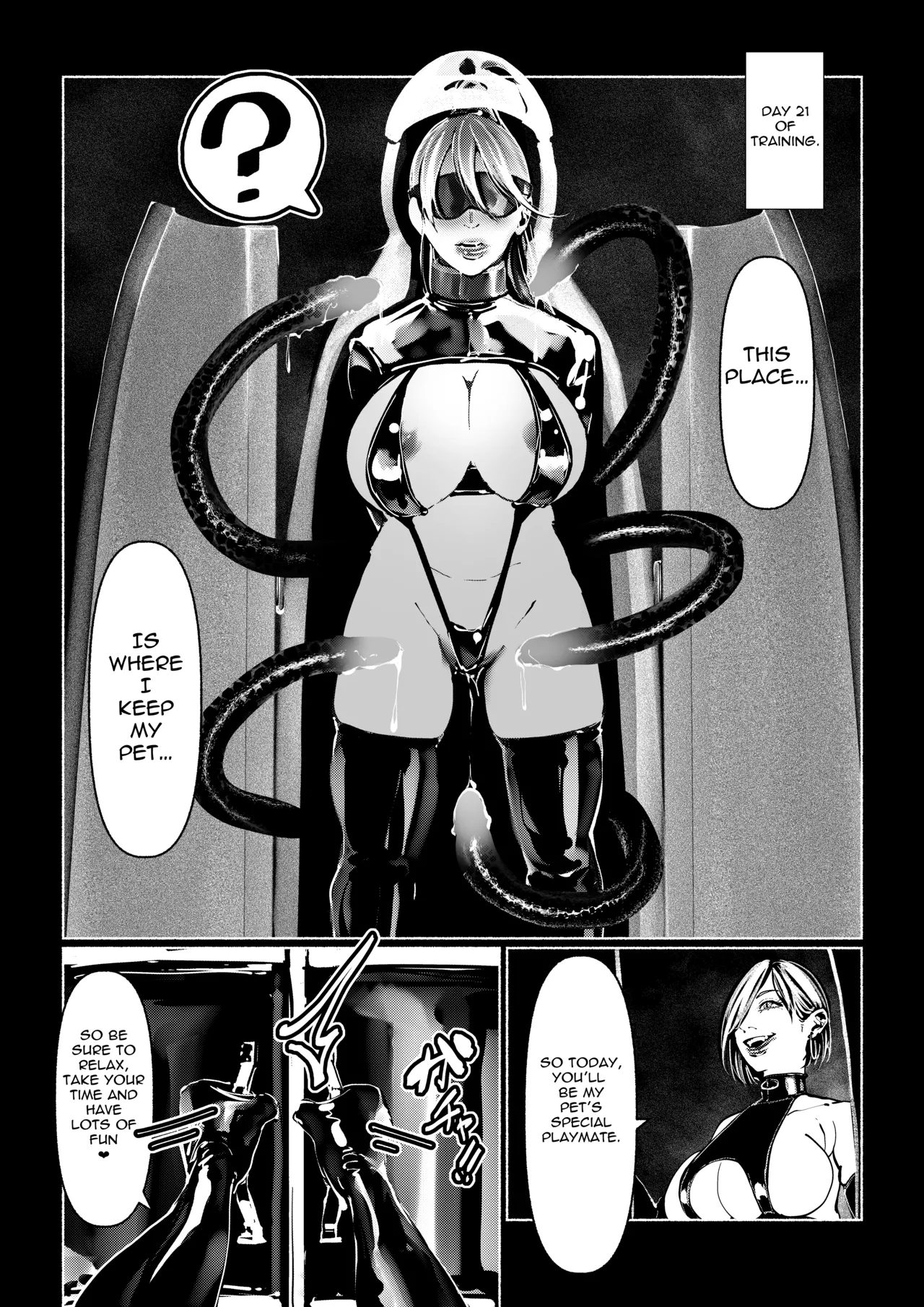 Demonic Training page 195 original parody - full censorship gloves hentai manga - read online free