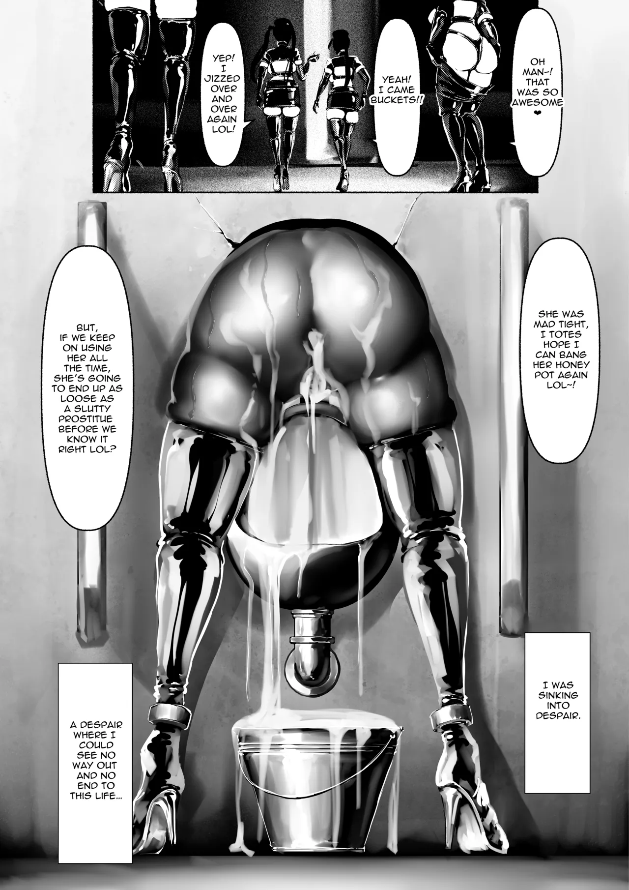 Demonic Training page 223 original parody - full censorship gloves hentai manga - read online free