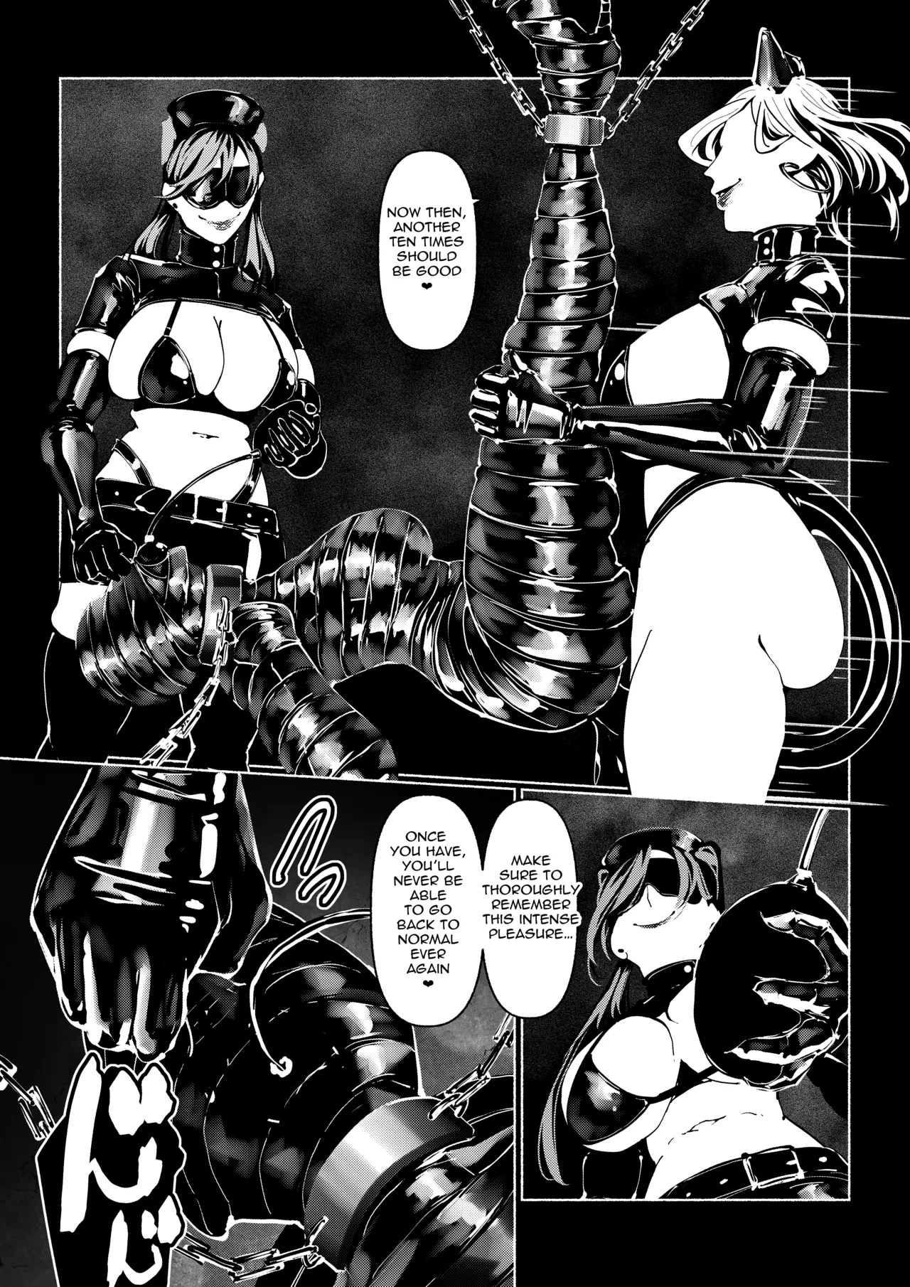Akuma no Choukyou | Demonic Training page 136 original parody - full censorship gloves hentai manga - read online free