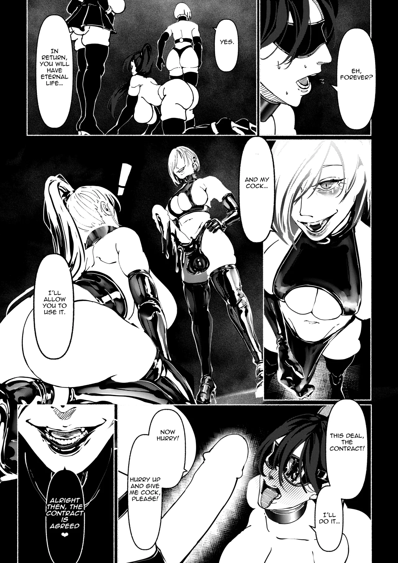 Akuma no Choukyou | Demonic Training page 231 original parody - full censorship gloves hentai manga - read online free