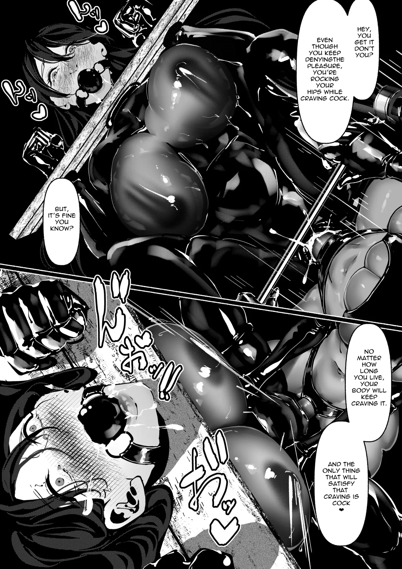 Akuma no Choukyou | Demonic Training page 95 original parody - full censorship gloves hentai manga - read online free