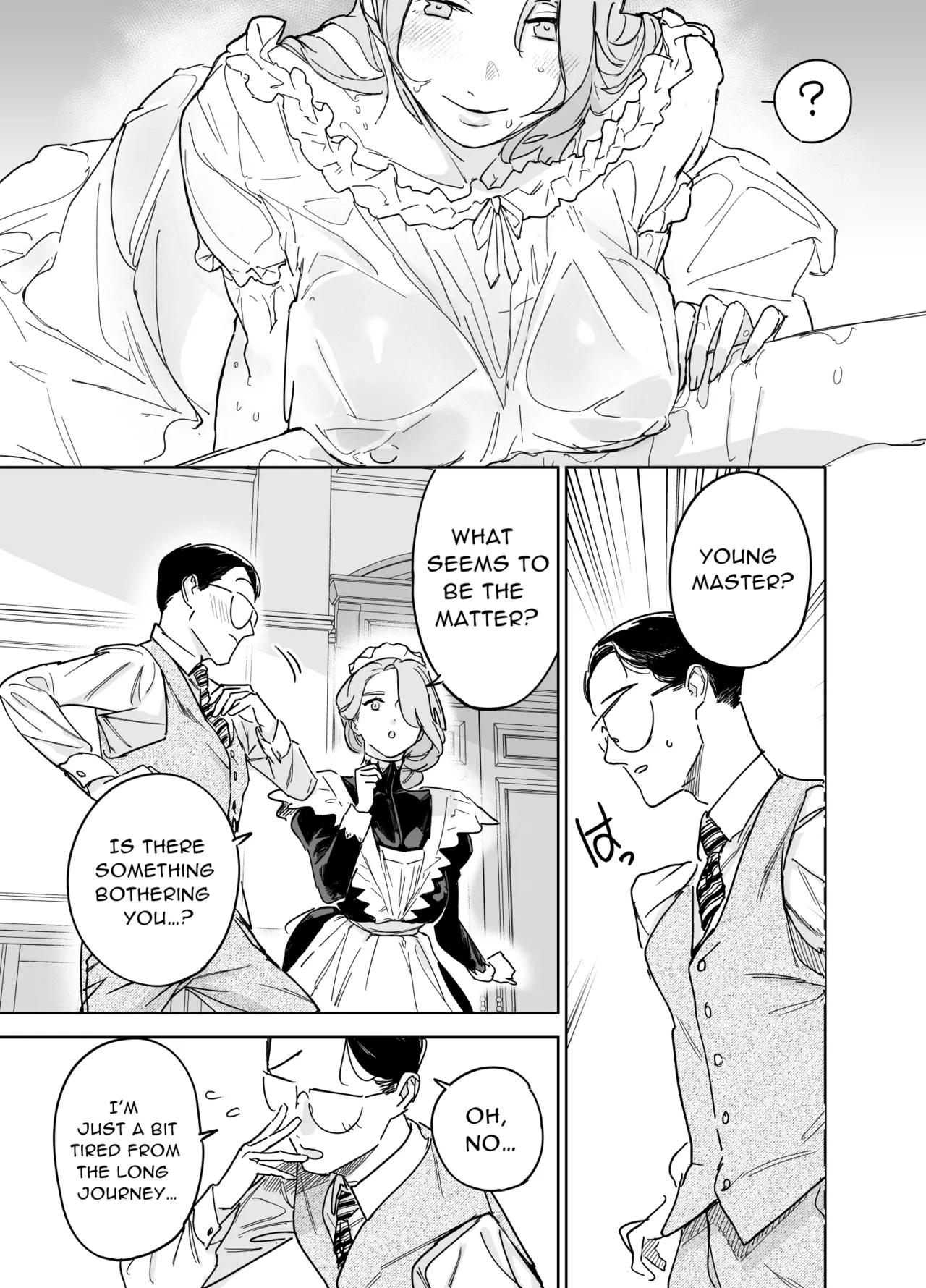 [F no Kottoubako (Onizuka Frill)] Boku no Nurse Maid Isabella no Fudeoroshi ~Ochichi ga Goshomou nara Tanezuke kudasaimashi~ | My Nursemaid Isabella's First Time ~ If You Desire, Please Impregnate Me ~ [English] page 9 original parody - sole female sole male hentai manga - read online free