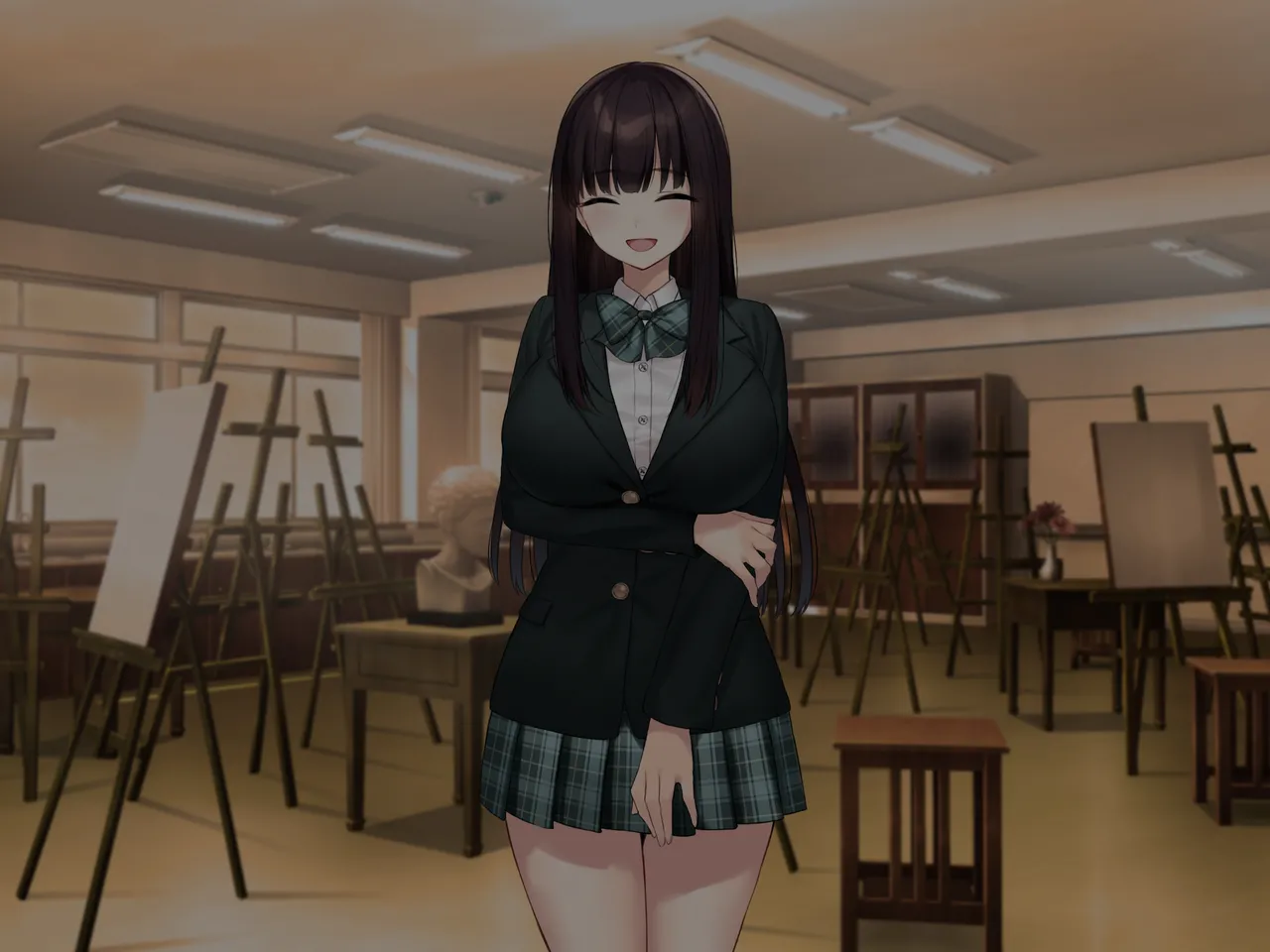 Kyonyuu na Senpai? Kyonyuu na Osananajimi? Futari to Harem H…suru? page 103 original parody - kissing big breasts hentai manga - read online free