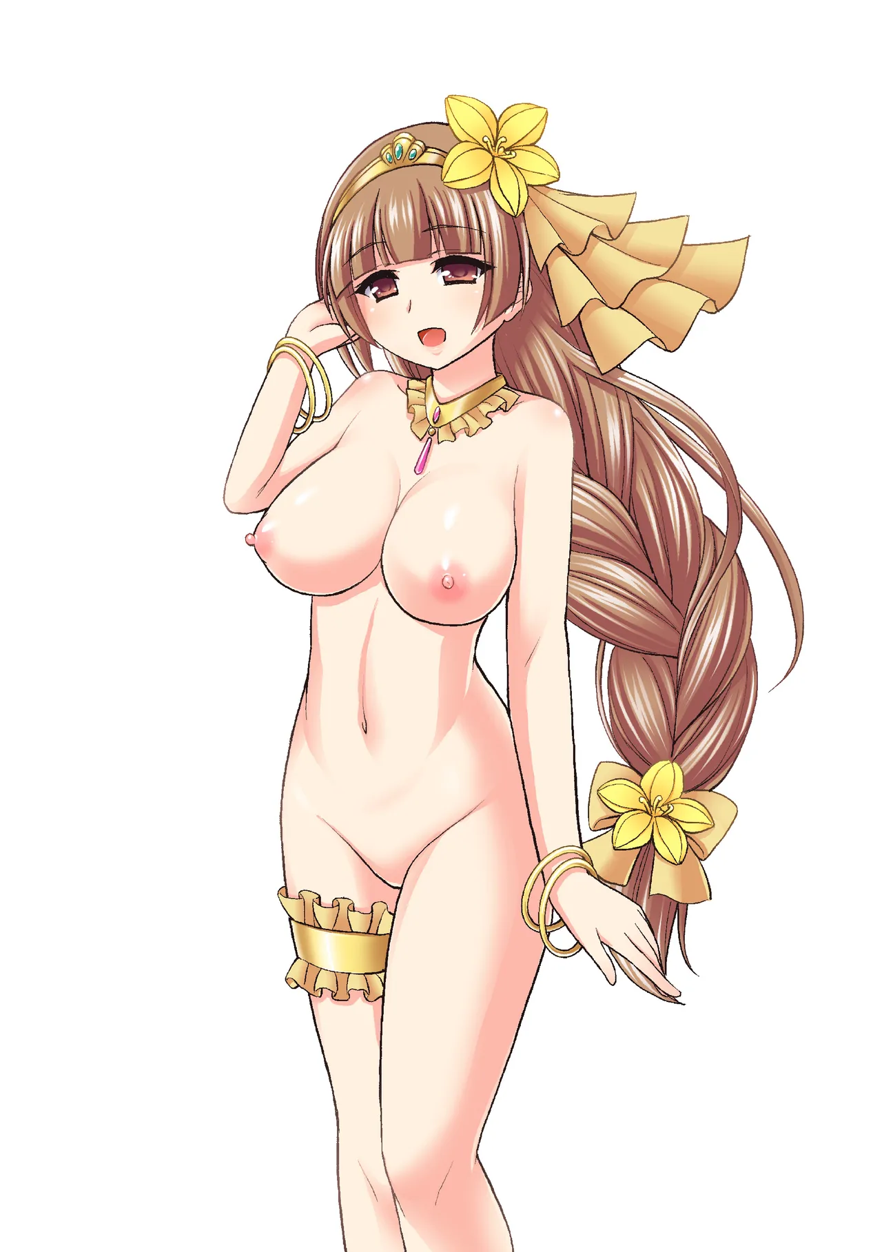 Ginbachi Mosaic page 40 flower knight girl parody - big breasts group hentai manga - read online free