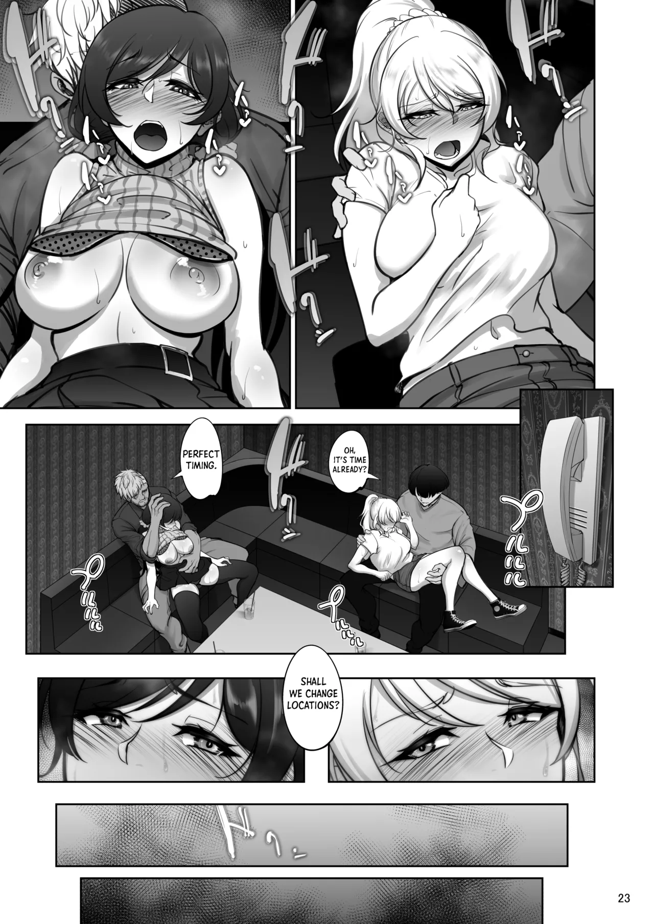 Eri to Nozomi no Joujiroku 1 | The Sex Records of Eli and Nozomi 1 page 23 featuring nozomi tojo love live parody - nakadashi big penis hentai manga - read online free