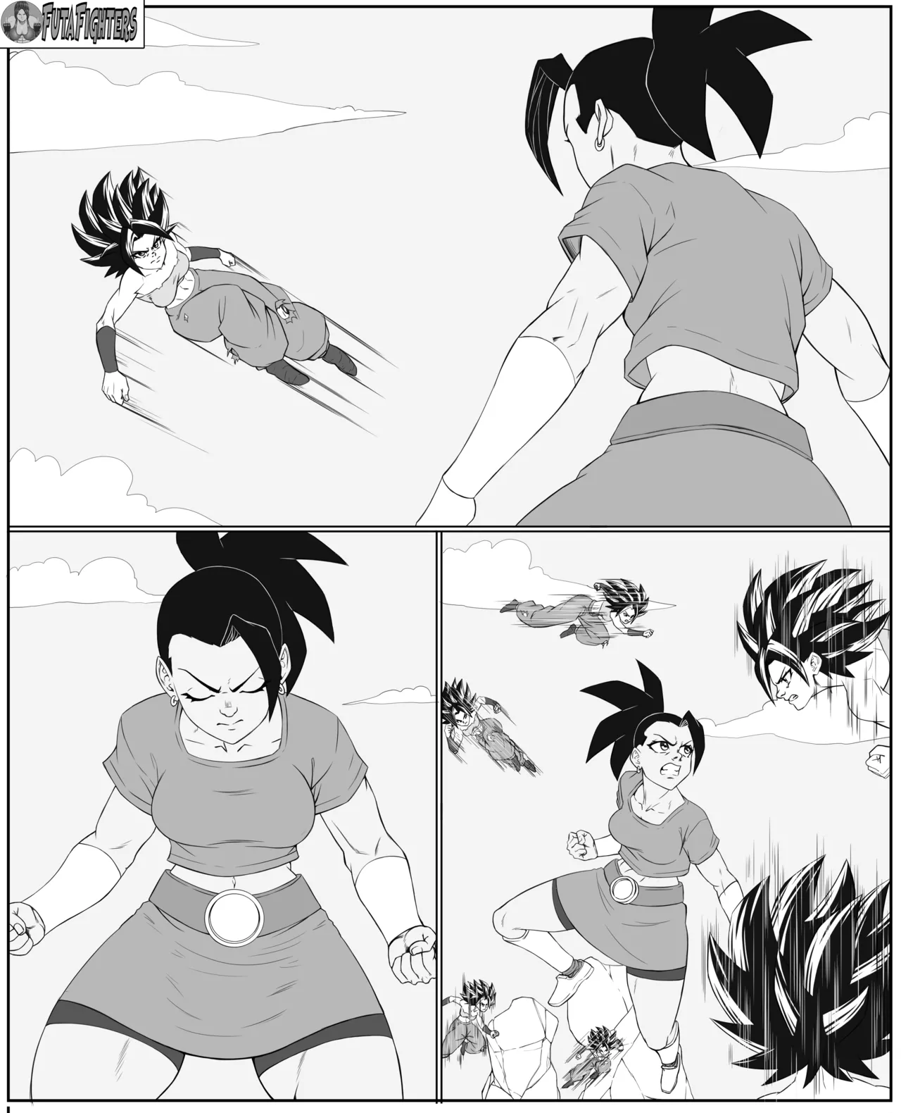 Caulifla vs Kale FutaFighters ongoing - Page 17