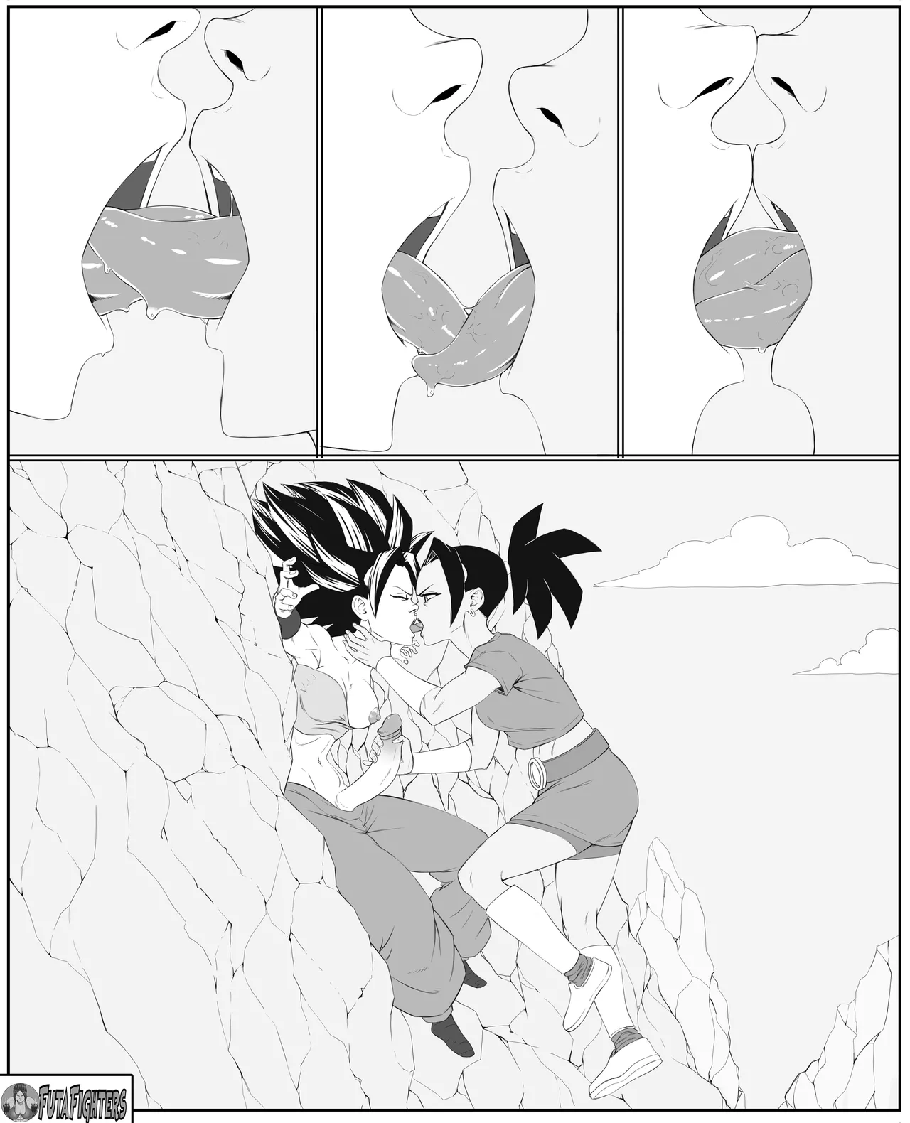 Caulifla vs Kale FutaFighters ongoing - Page 22