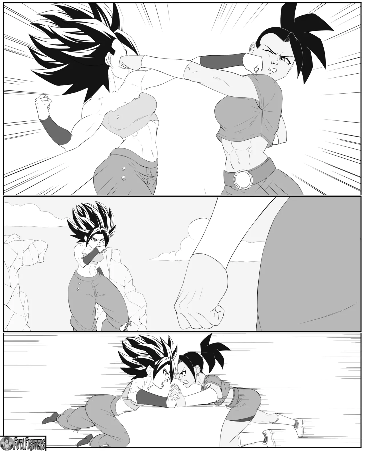 Caulifla vs Kale FutaFighters ongoing - Page 29