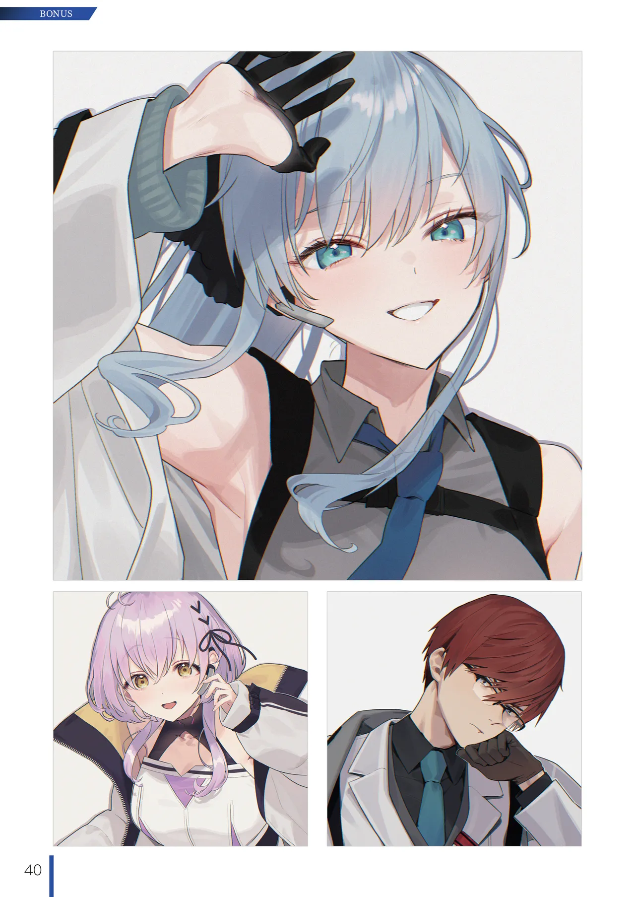 [Nameless] DeepOne -Ryoukai Shinpan- Artworks Setting Materials page 21 - artbook hentai manga - read online free