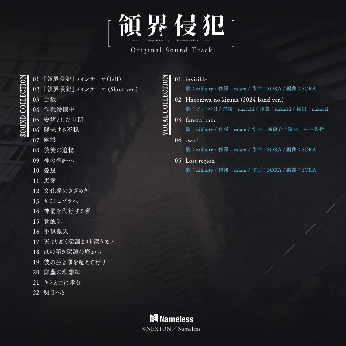 [Nameless] DeepOne -Ryoukai Shinpan- Artworks Setting Materials - Page 29